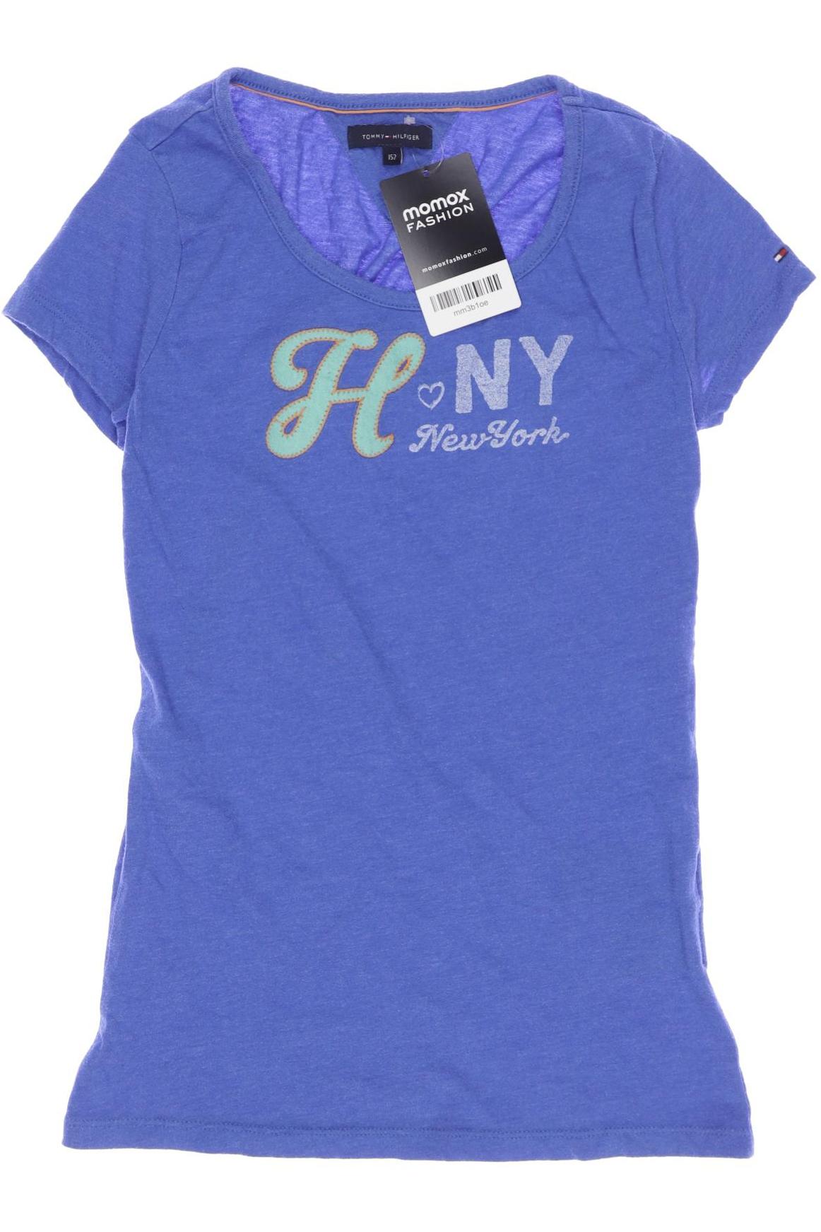 

Tommy Hilfiger Damen T-Shirt, blau, Gr. 152