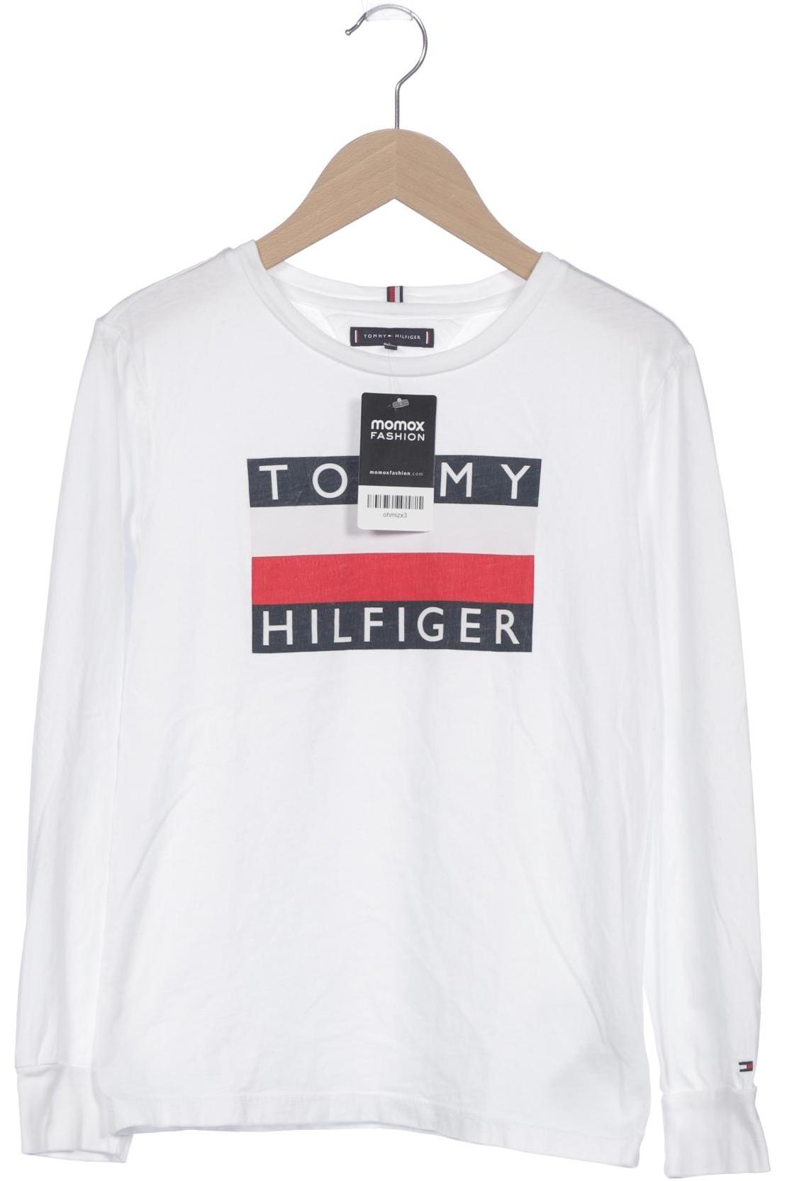 

Tommy Hilfiger Damen Langarmshirt, weiß, Gr. 152