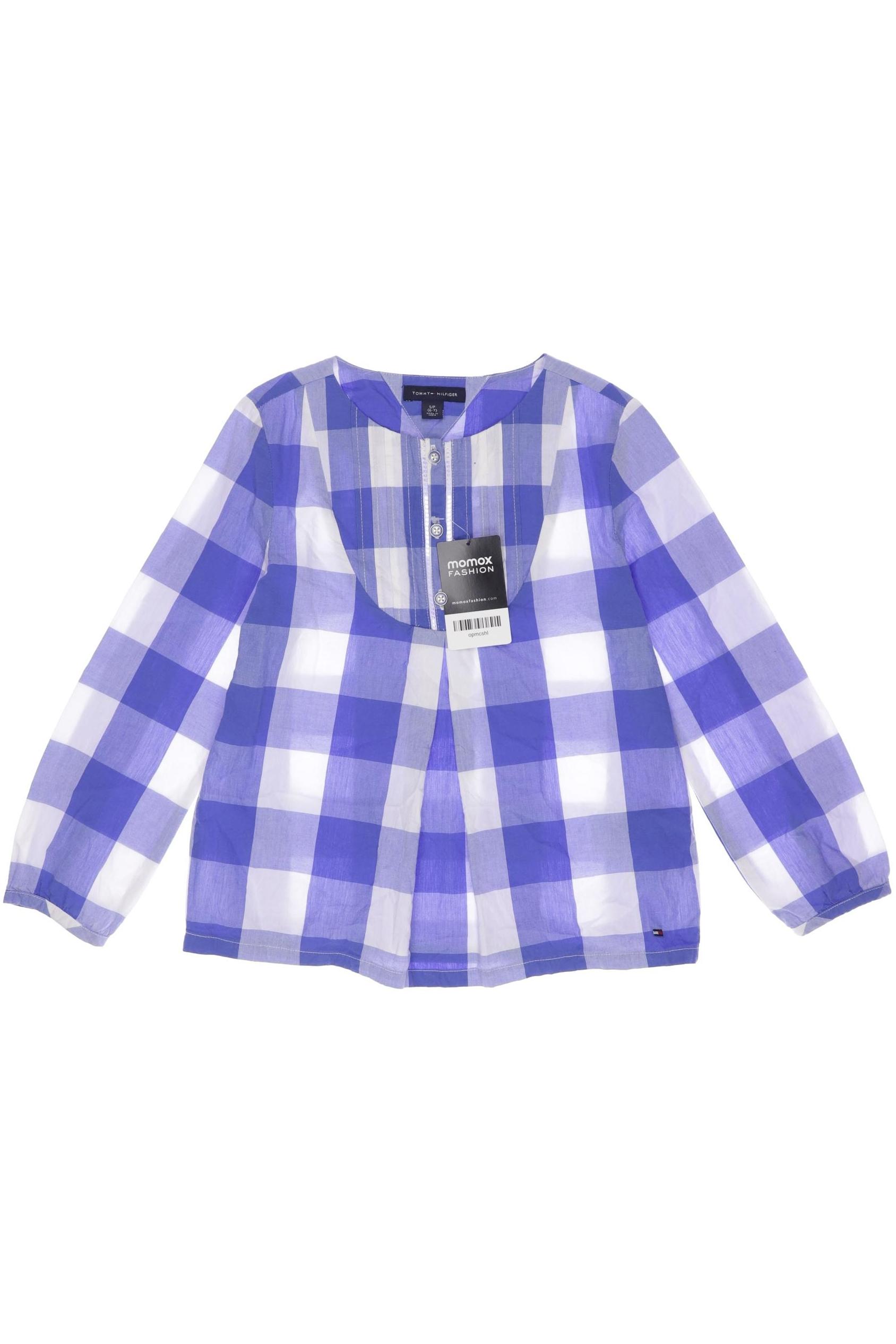 

Tommy Hilfiger Damen Bluse, blau, Gr. 134