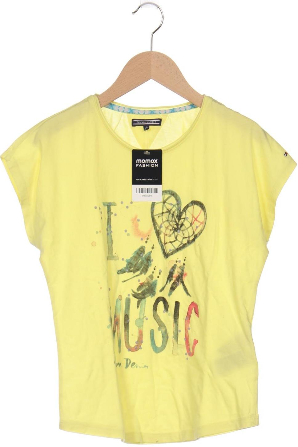 

Tommy Hilfiger Damen T-Shirt, gelb, Gr. 164