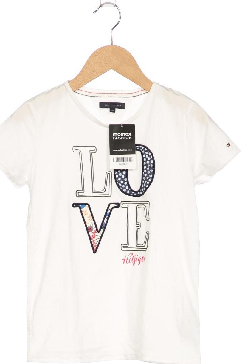 

Tommy Hilfiger Damen T-Shirt, weiß, Gr. 152