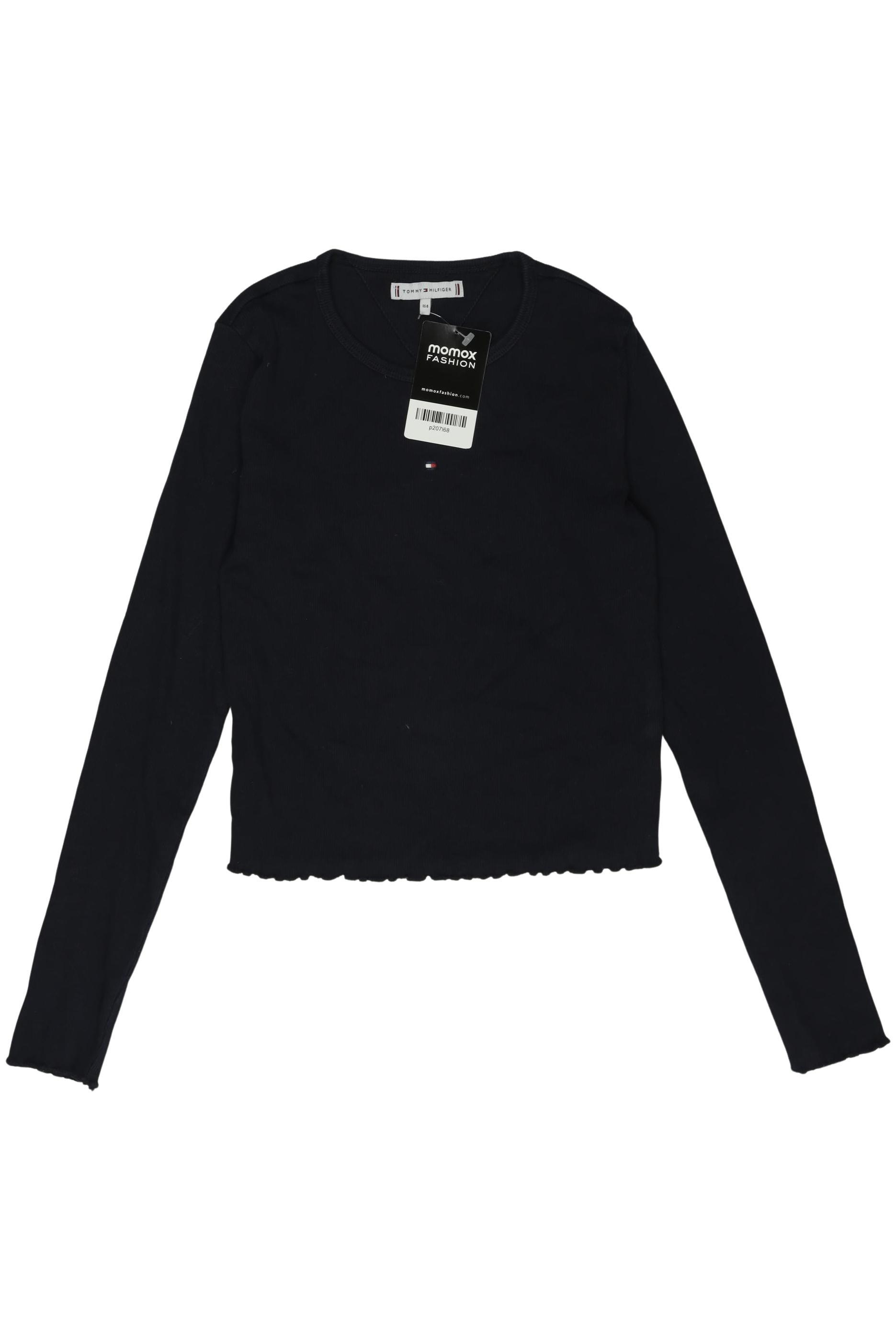 

Tommy Hilfiger Damen Langarmshirt, marineblau, Gr. 164