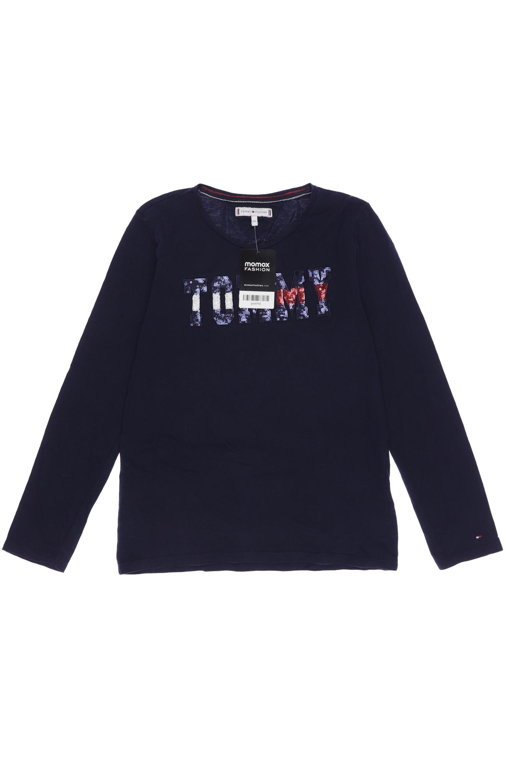 

Tommy Hilfiger Damen Langarmshirt, marineblau, Gr. 152