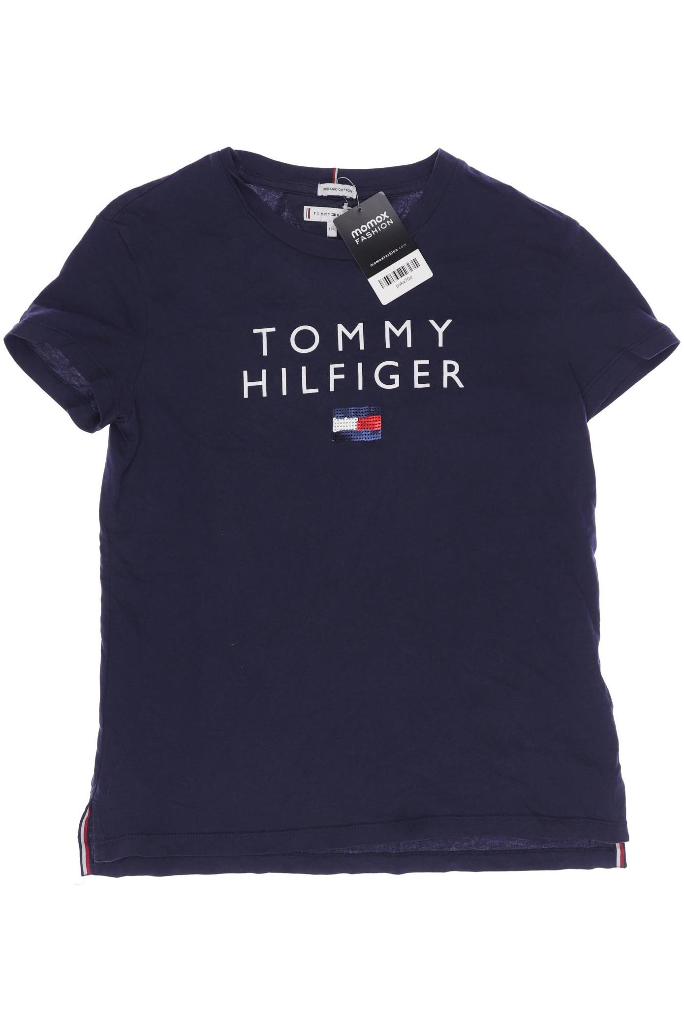 

Tommy Hilfiger Damen T-Shirt, marineblau, Gr. 176