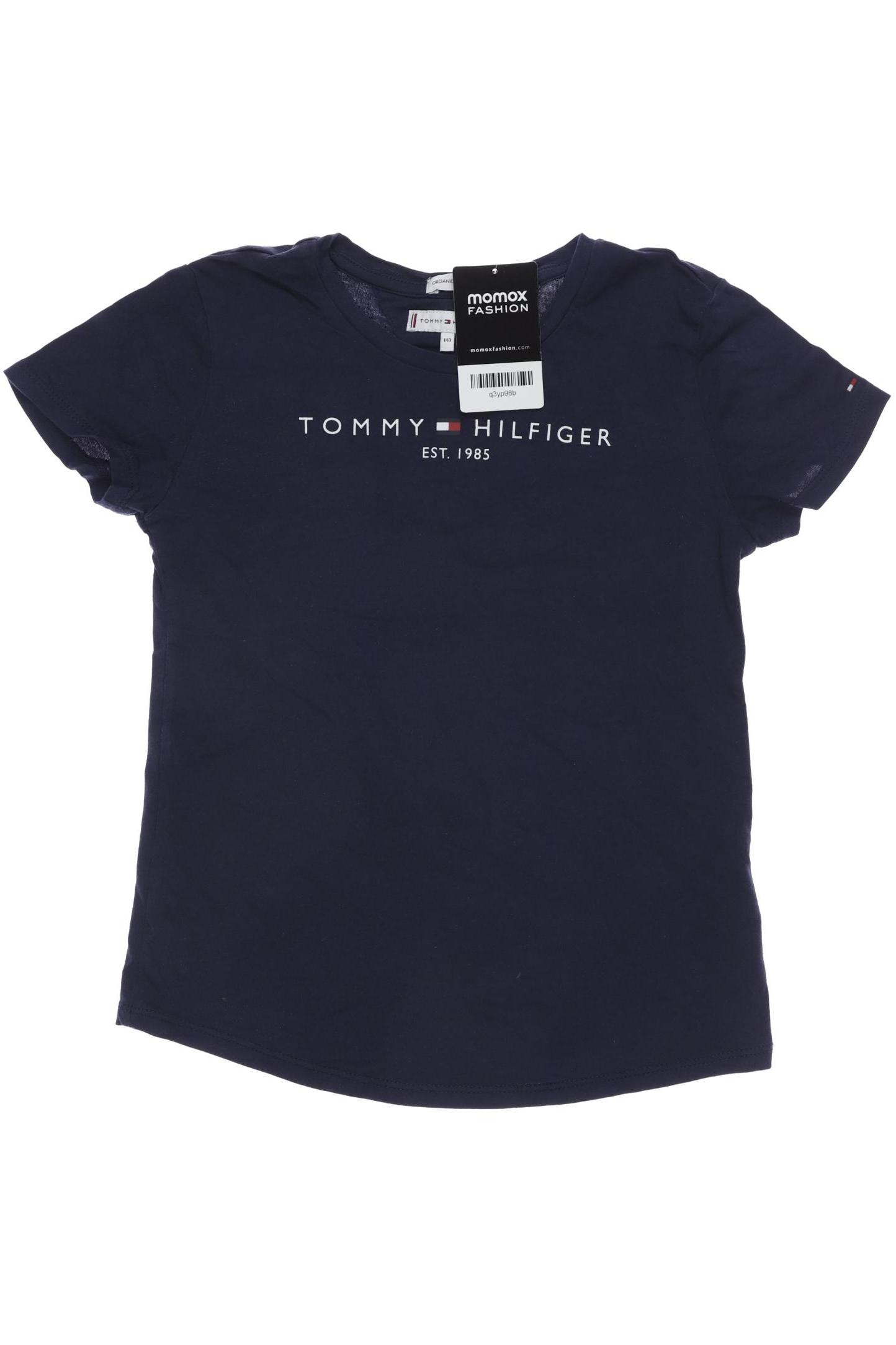 

Tommy Hilfiger Damen T-Shirt, marineblau, Gr. 140