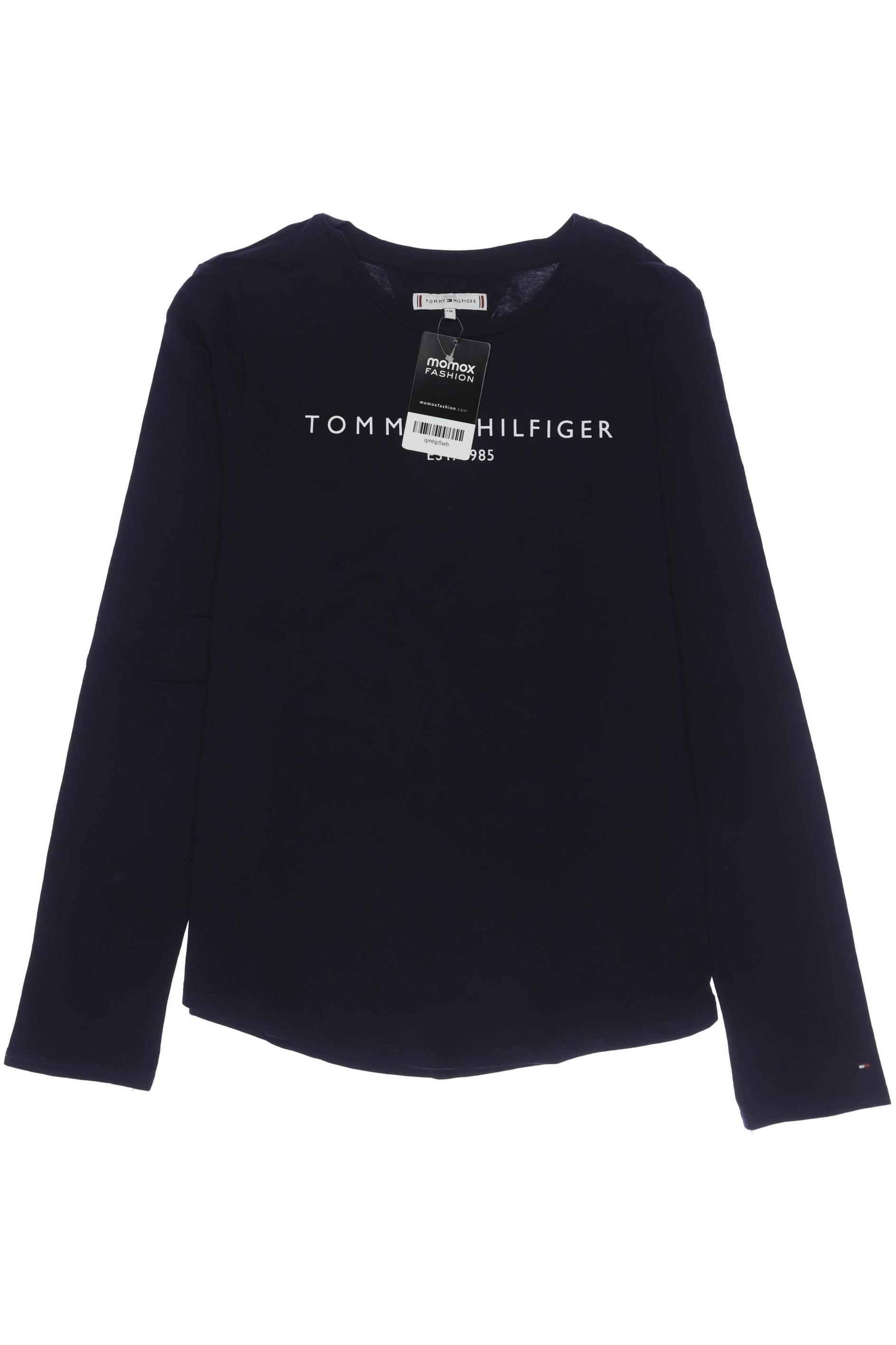

Tommy Hilfiger Damen Langarmshirt, marineblau, Gr. 176