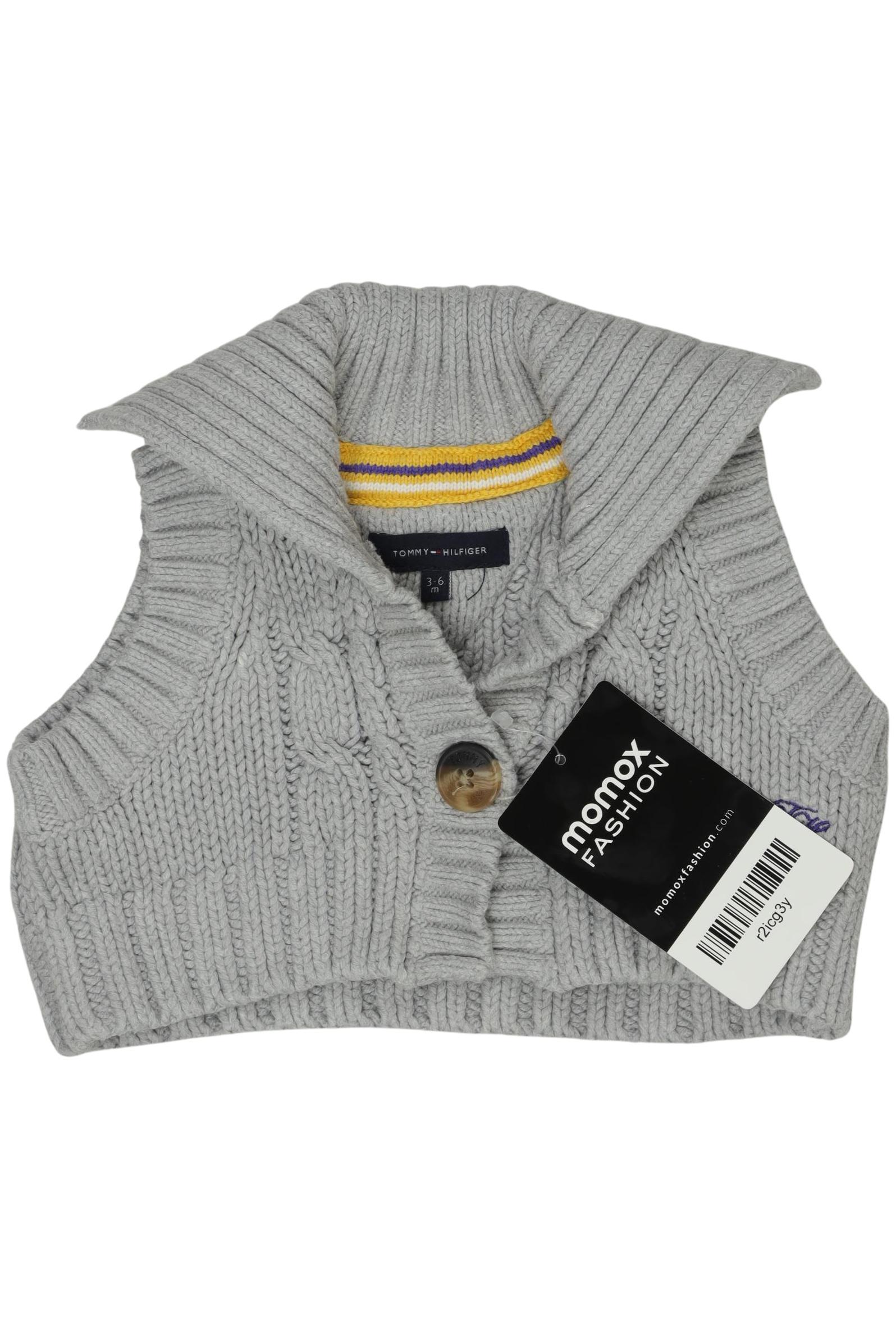 

Tommy Hilfiger Mädchen Strickjacke, grau, Gr. 62
