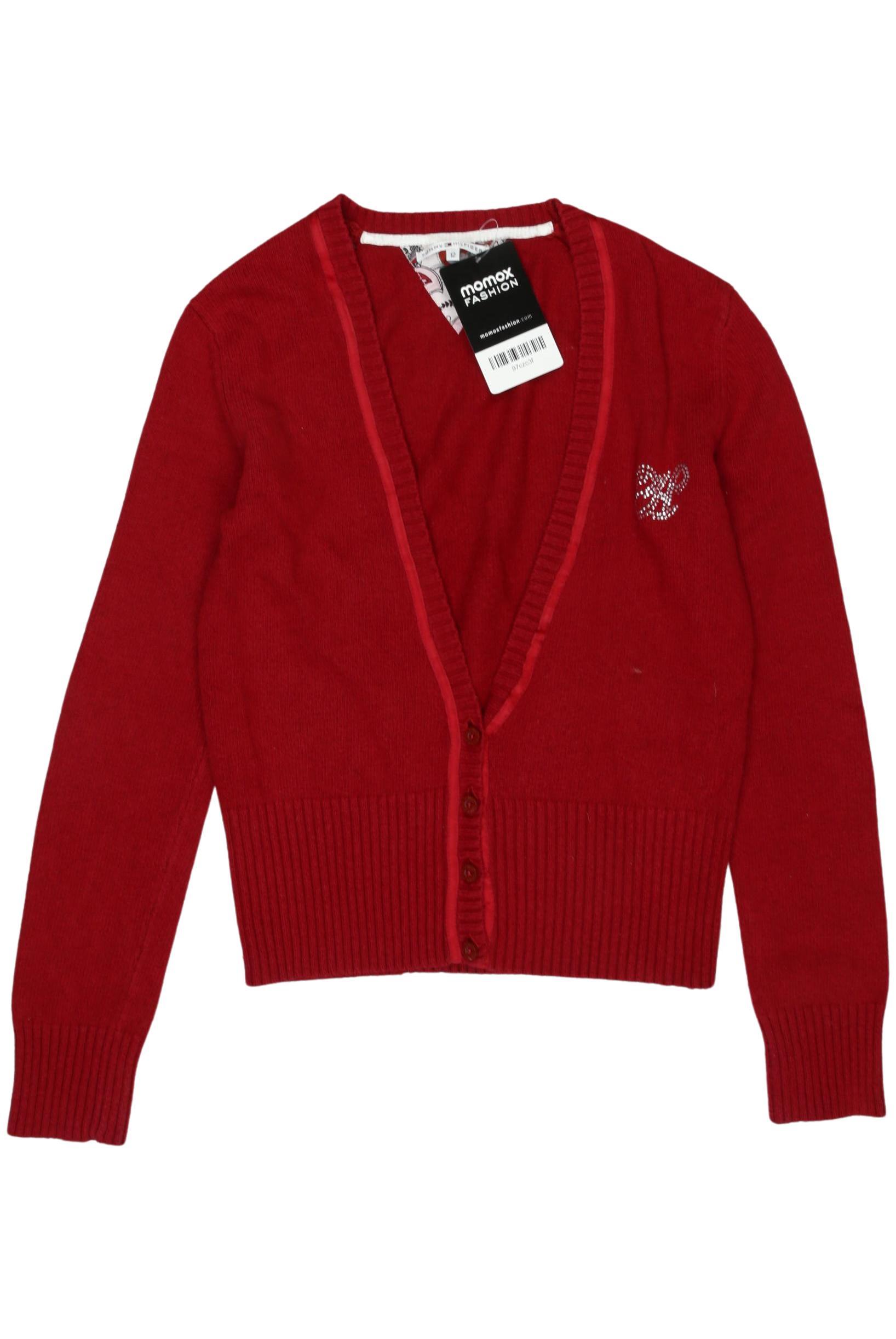 

Tommy Hilfiger Mädchen Strickjacke, rot, Gr. 152