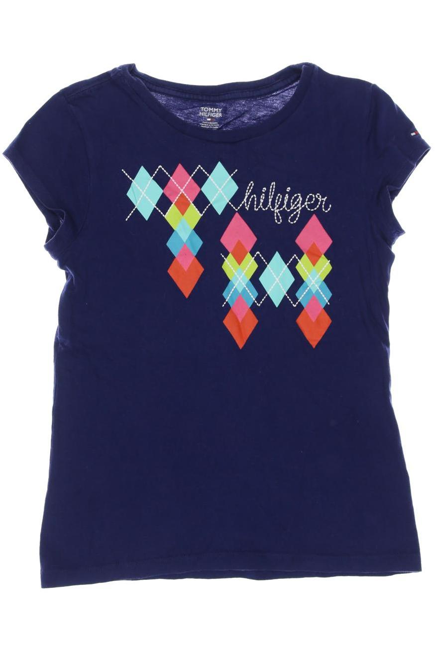 

Tommy Hilfiger Damen T-Shirt, marineblau, Gr. 146
