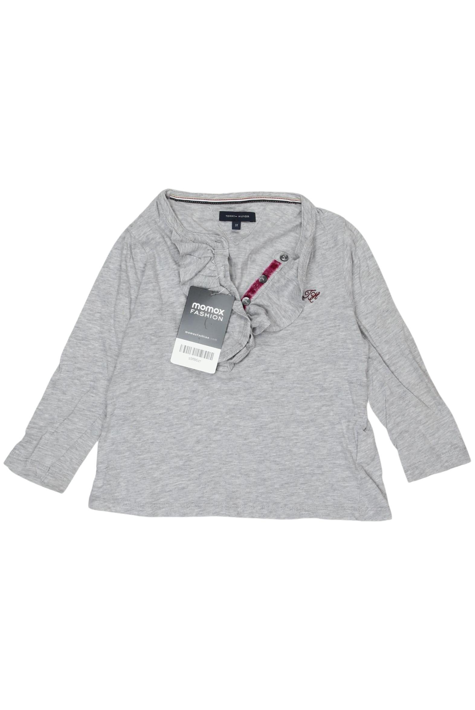 

Tommy Hilfiger Damen Langarmshirt, grau, Gr. 98