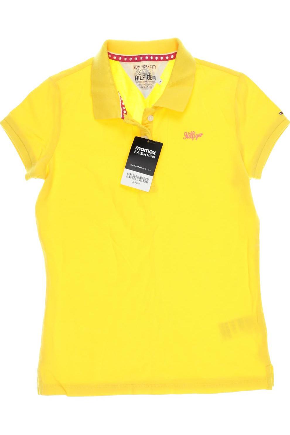 

Tommy Hilfiger Damen Poloshirt, gelb, Gr. 164