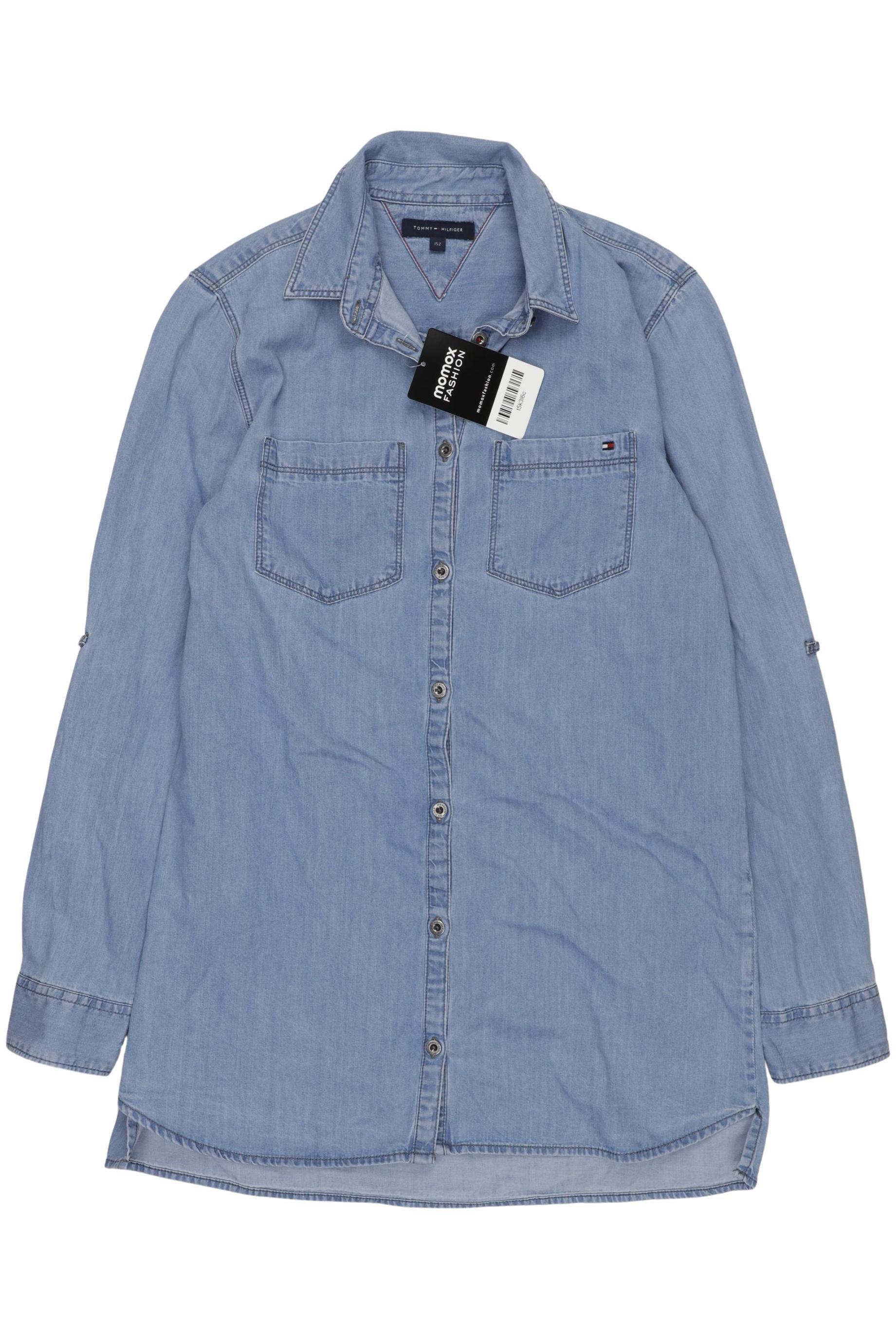 

Tommy Hilfiger Damen Bluse, blau, Gr. 152
