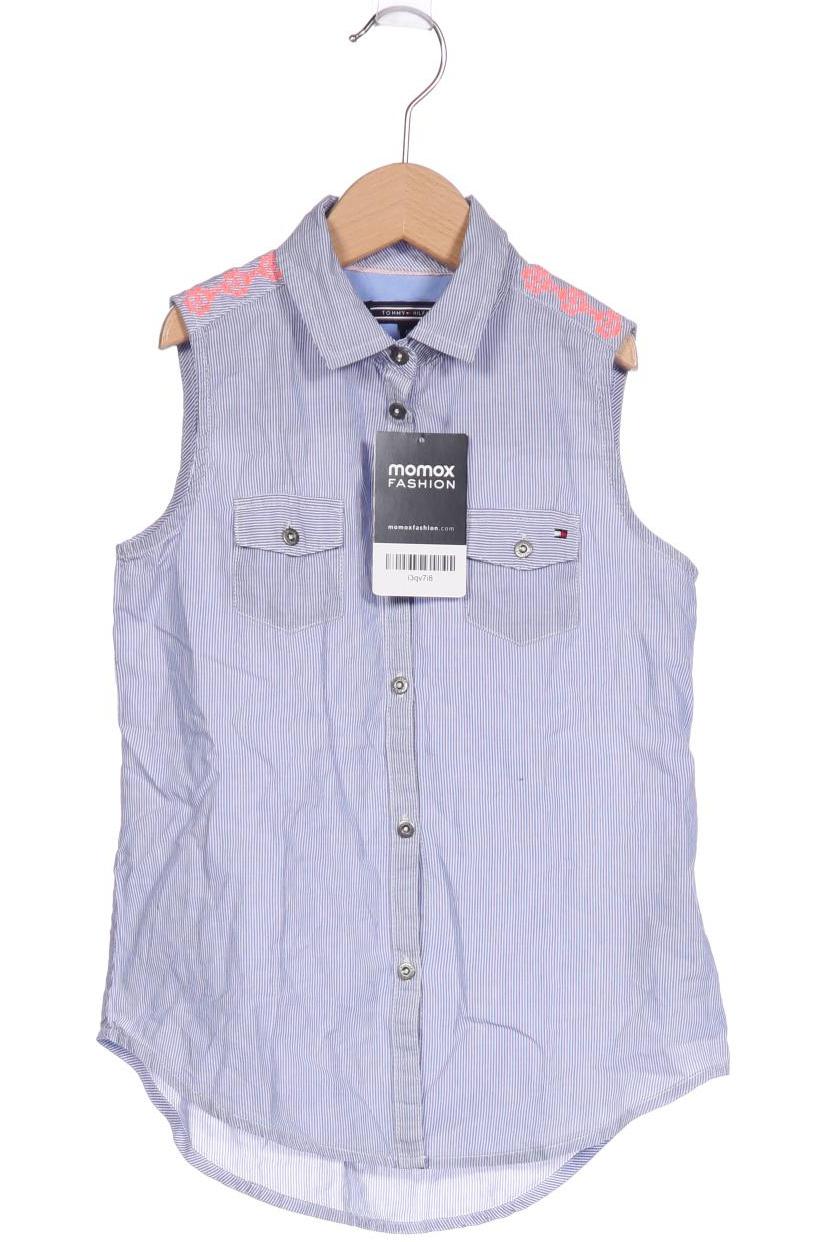 

Tommy Hilfiger Damen Bluse, blau, Gr. 128