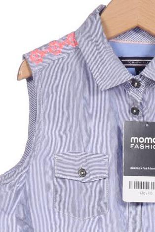 Thumbnail - Tommy Hilfiger Mädchen Bluse, blau, Gr. 128