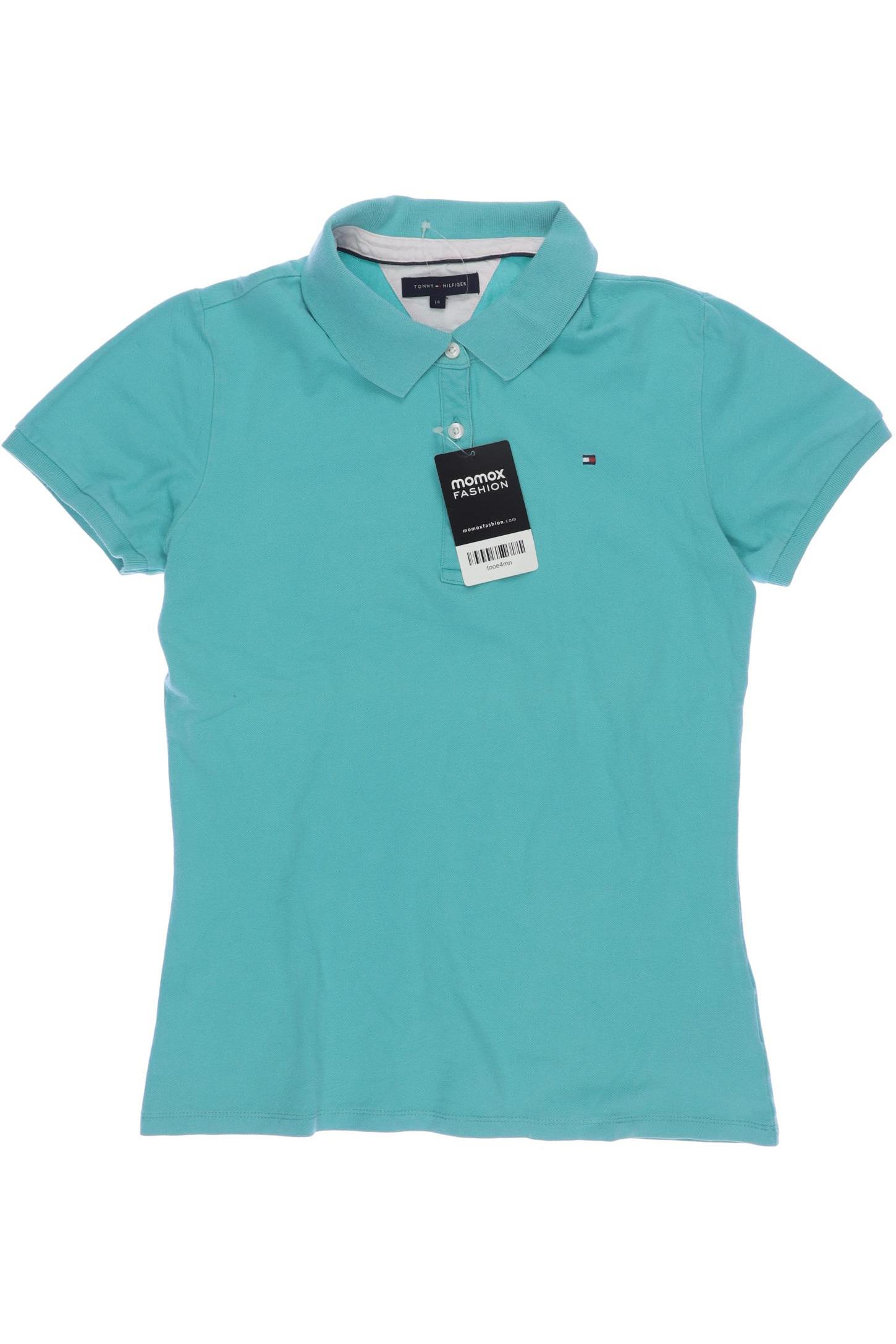 

Tommy Hilfiger Damen Poloshirt, blau, Gr. 164