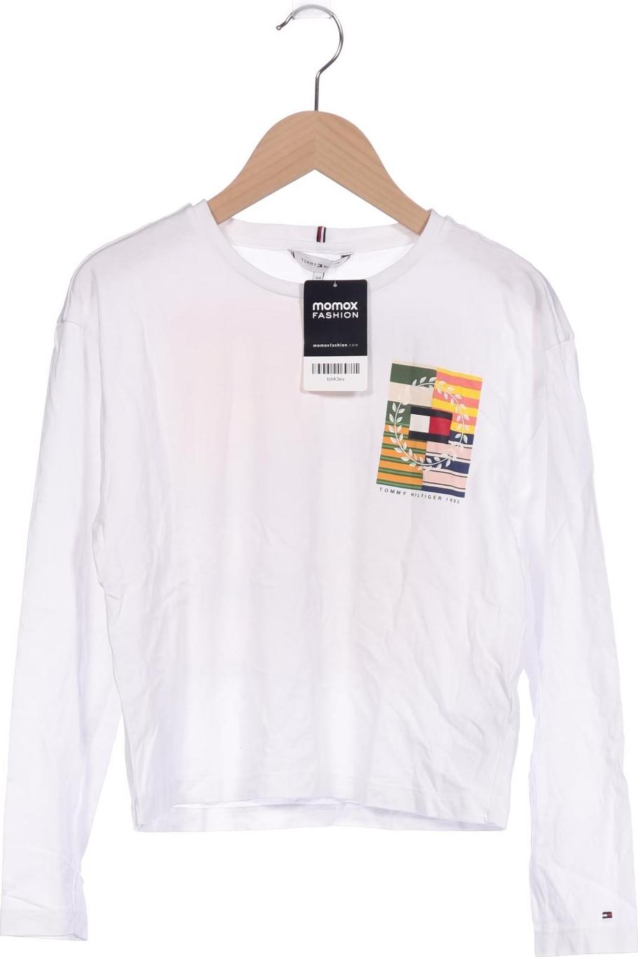 

Tommy Hilfiger Damen Langarmshirt, weiß, Gr. 164