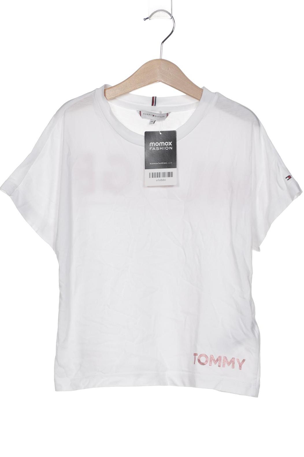 

Tommy Hilfiger Damen T-Shirt, weiß, Gr. 140