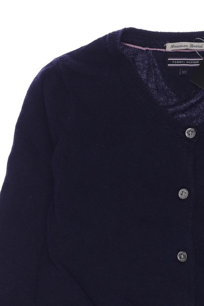 Thumbnail - Tommy Hilfiger Mädchen Strickjacke, marineblau, Gr. 122