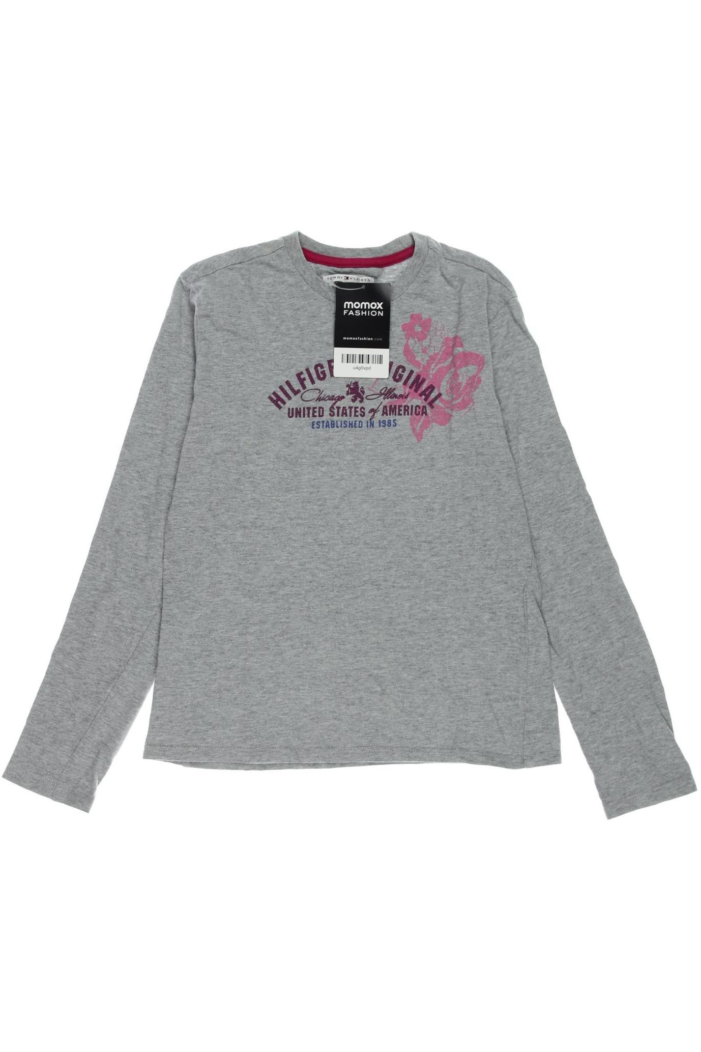 

Tommy Hilfiger Damen Langarmshirt, grau, Gr. 12