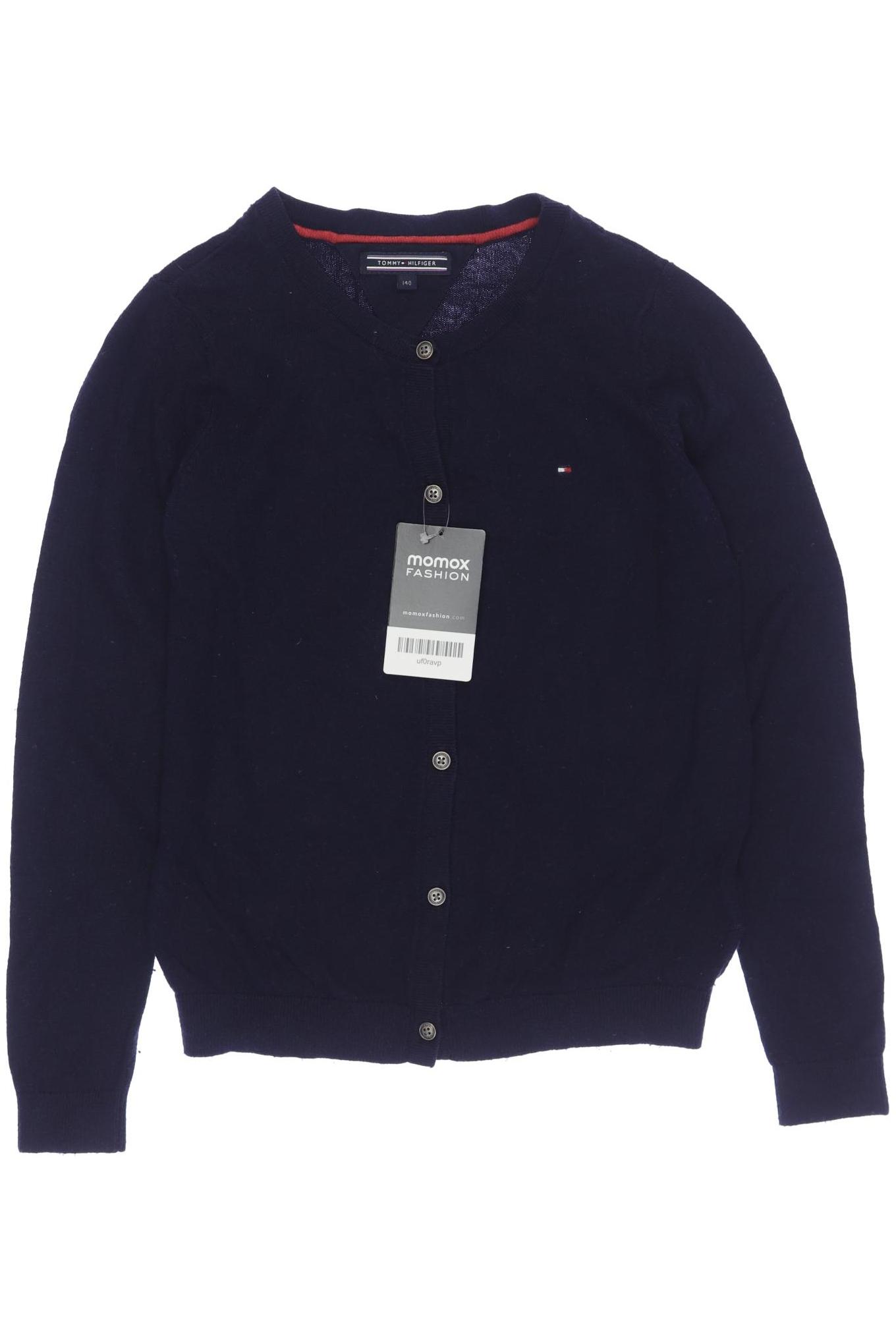 

Tommy Hilfiger Damen Strickjacke, marineblau, Gr. 140