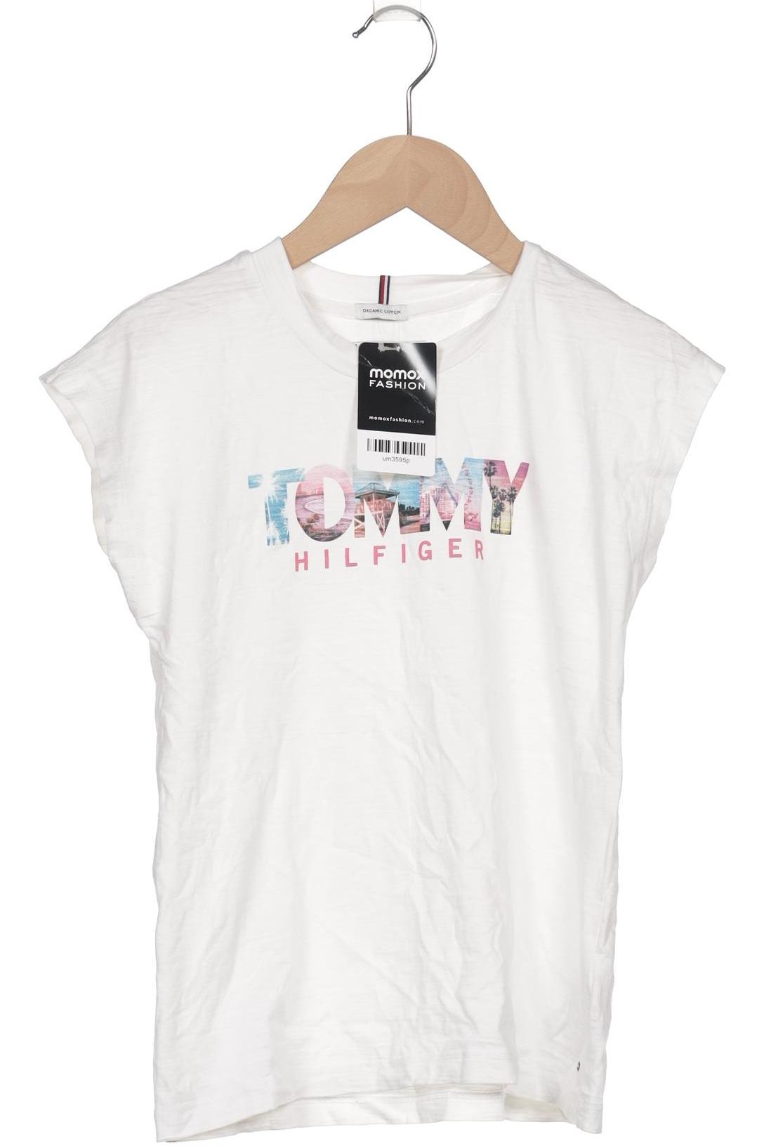 

Tommy Hilfiger Damen T-Shirt, cremeweiß, Gr. 152