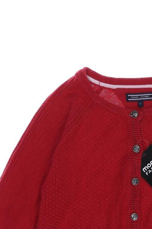 Thumbnail - Tommy Hilfiger Mädchen Strickjacke, rot, Gr. 110