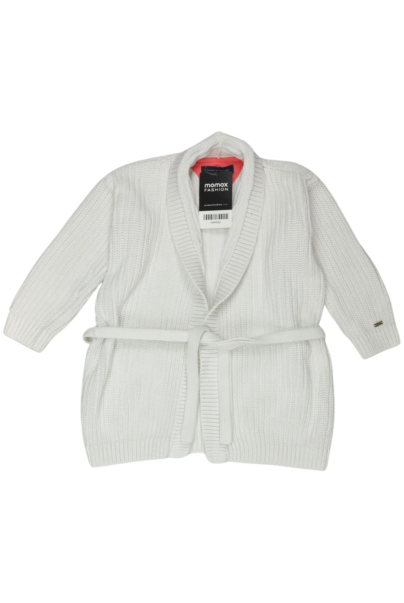 

Tommy Hilfiger Mädchen Strickjacke, weiß, Gr. 122