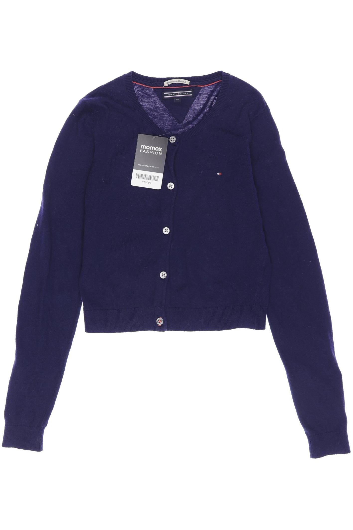 

Tommy Hilfiger Damen Strickjacke, marineblau, Gr. 152