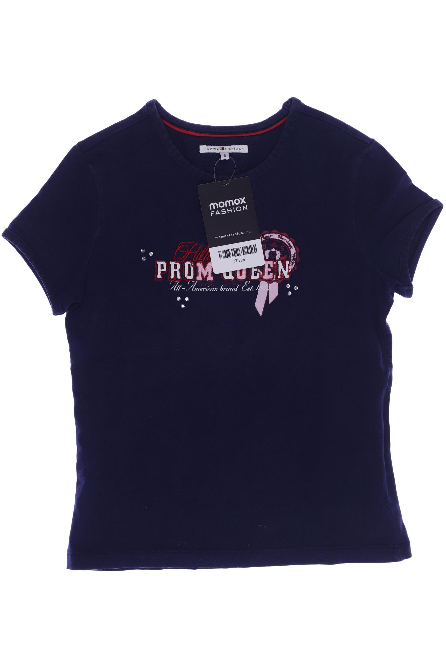 

Tommy Hilfiger Damen T-Shirt, marineblau, Gr. 128