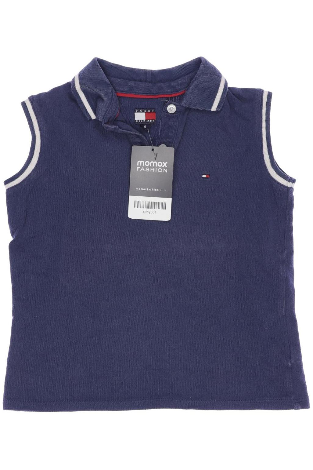 

Tommy Hilfiger Damen Poloshirt, blau, Gr. 116
