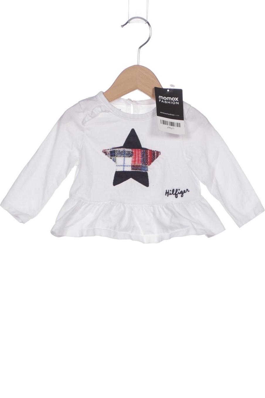 

Tommy Hilfiger Damen Langarmshirt, weiß, Gr. 80