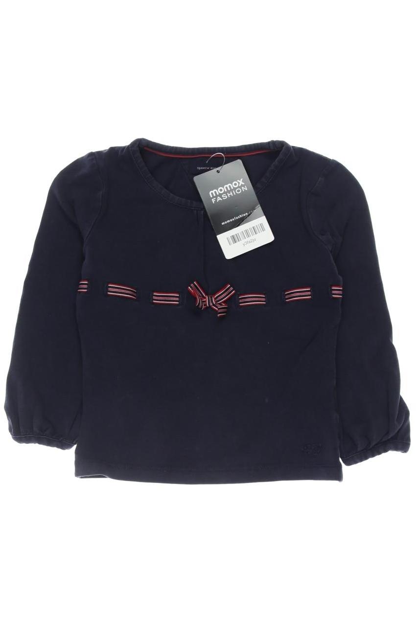 

Tommy Hilfiger Damen Langarmshirt, marineblau, Gr. 104