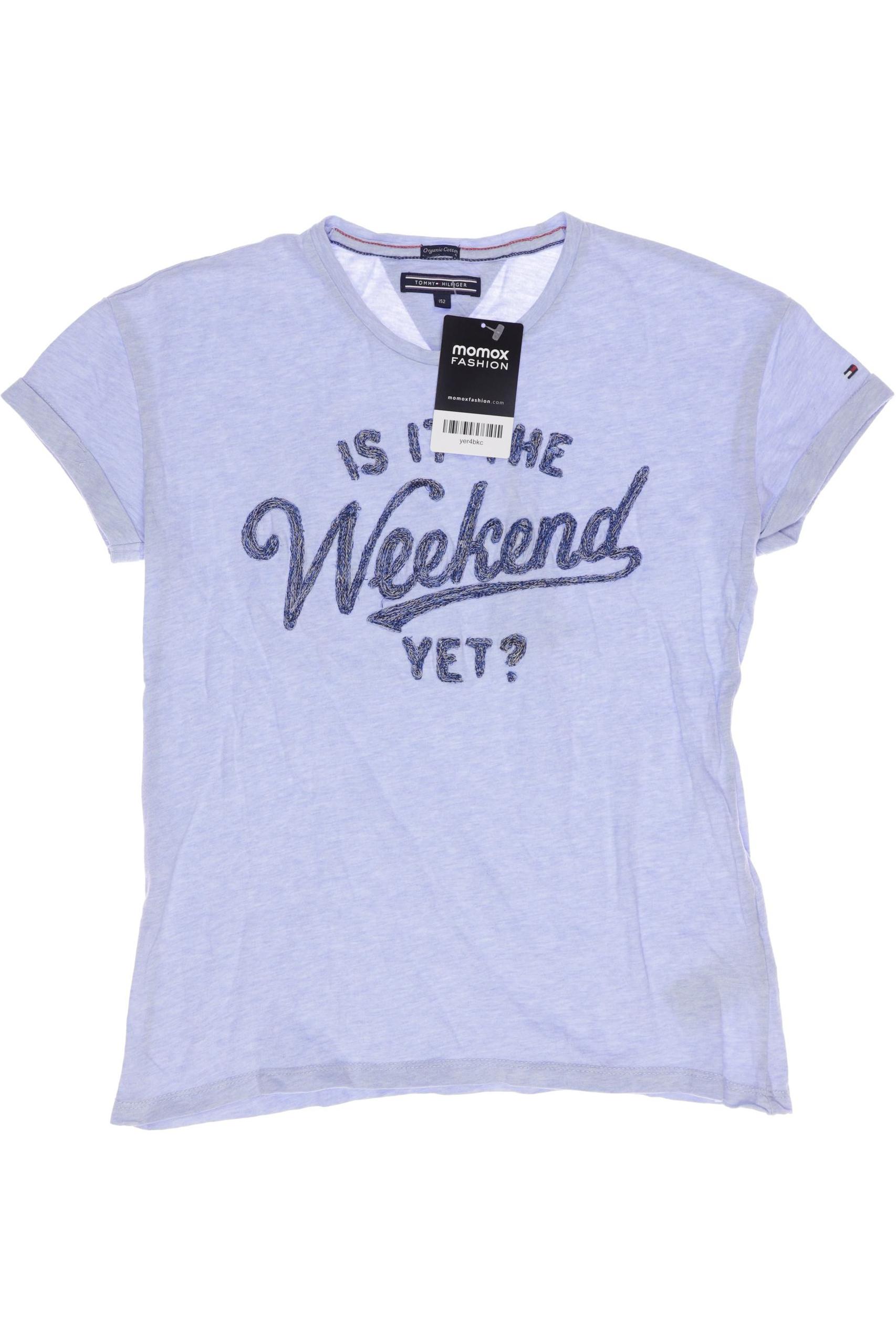 

Tommy Hilfiger Damen T-Shirt, hellblau, Gr. 152