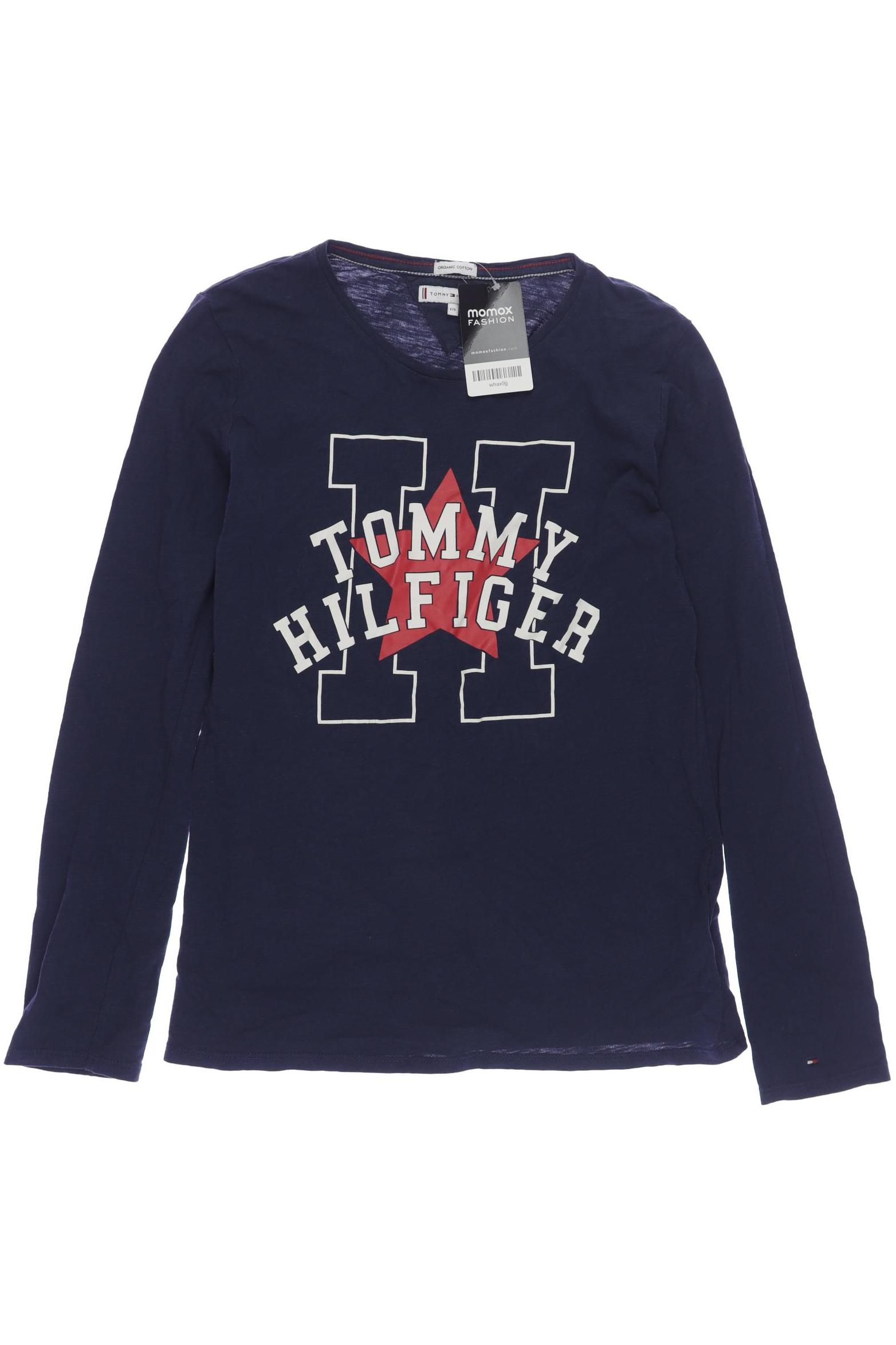

Tommy Hilfiger Damen Langarmshirt, marineblau, Gr. 176