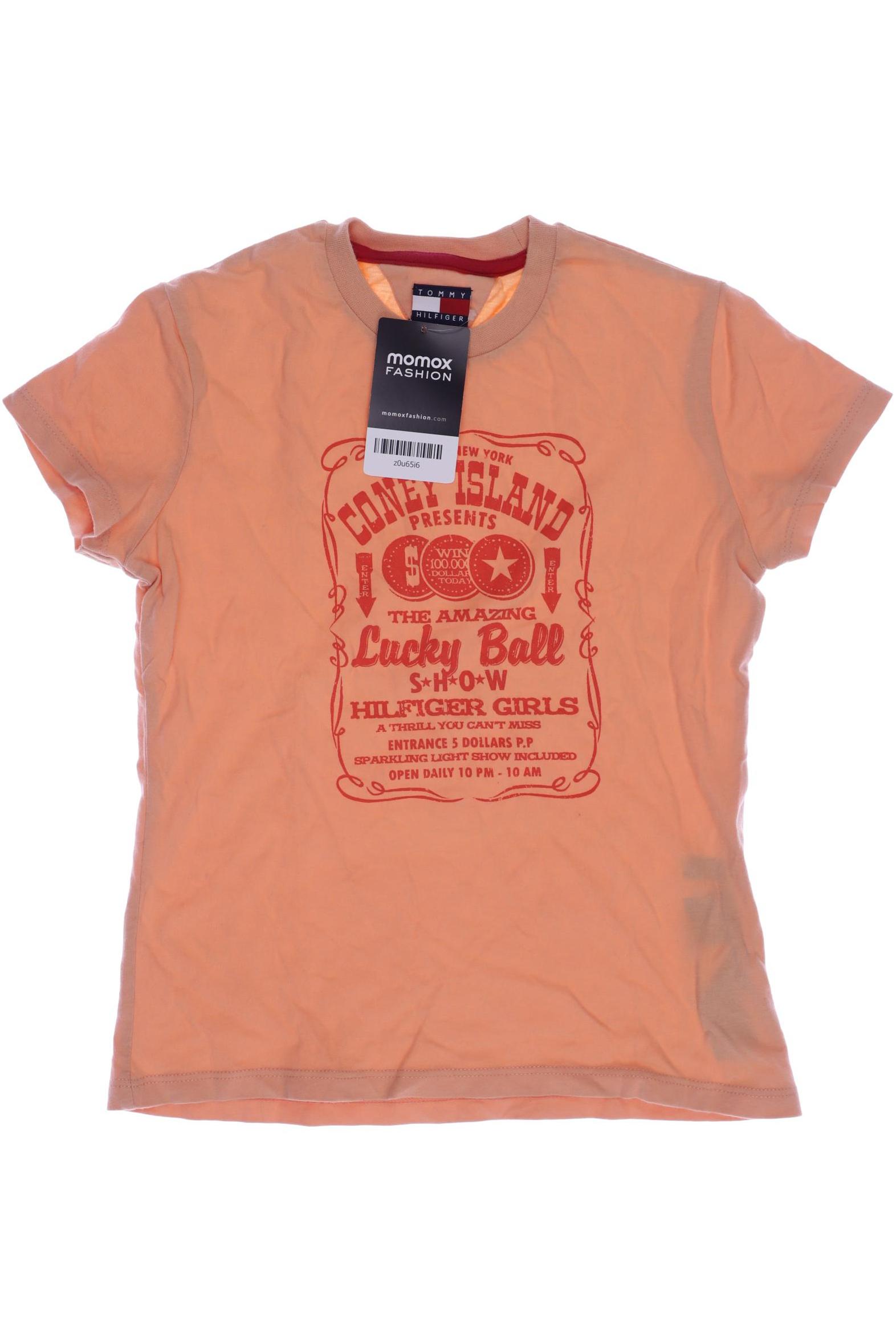 

Tommy Hilfiger Damen T-Shirt, orange, Gr. 152