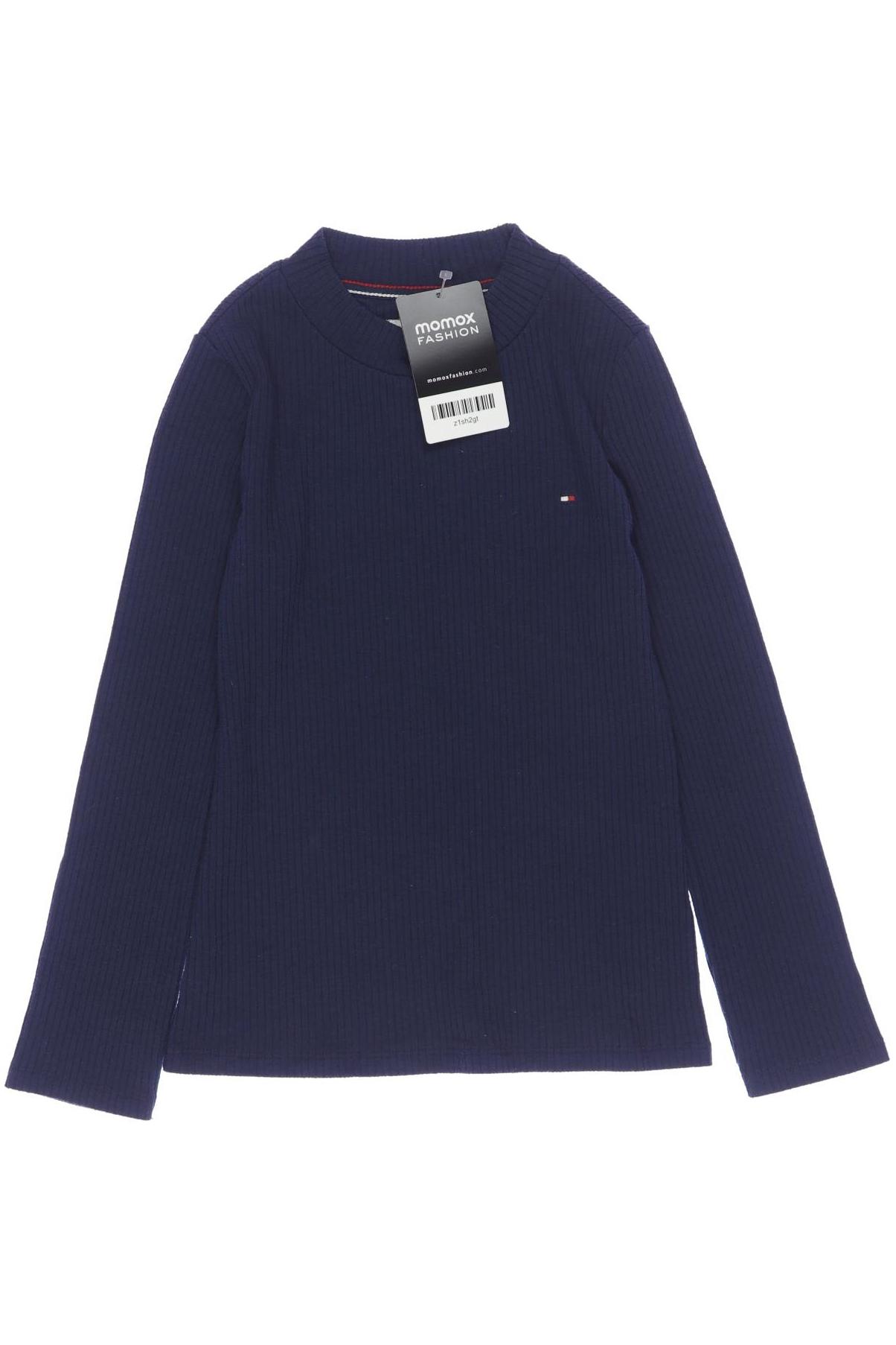 

Tommy Hilfiger Damen Langarmshirt, marineblau, Gr. 128