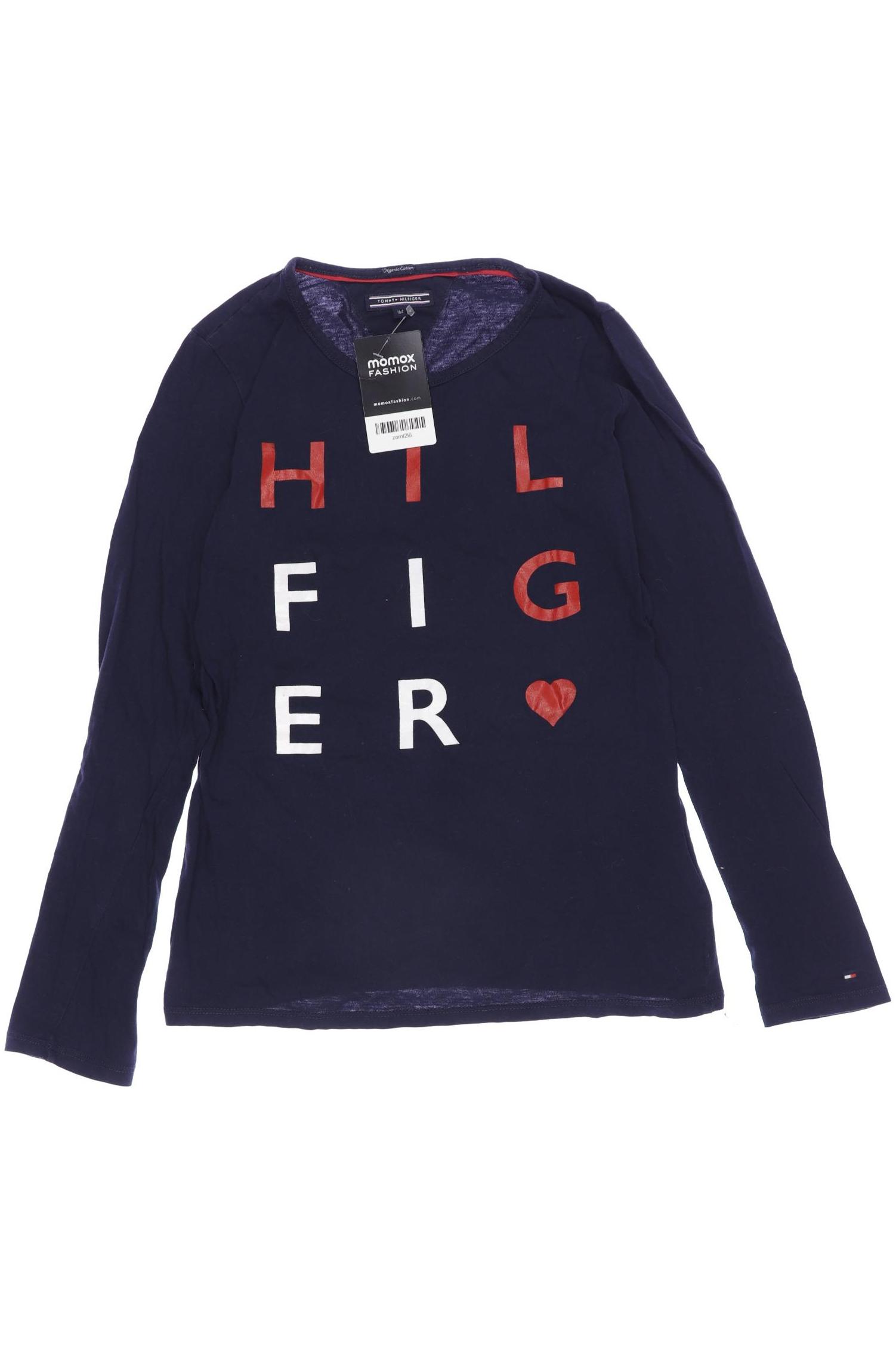 

Tommy Hilfiger Damen Langarmshirt, marineblau, Gr. 164