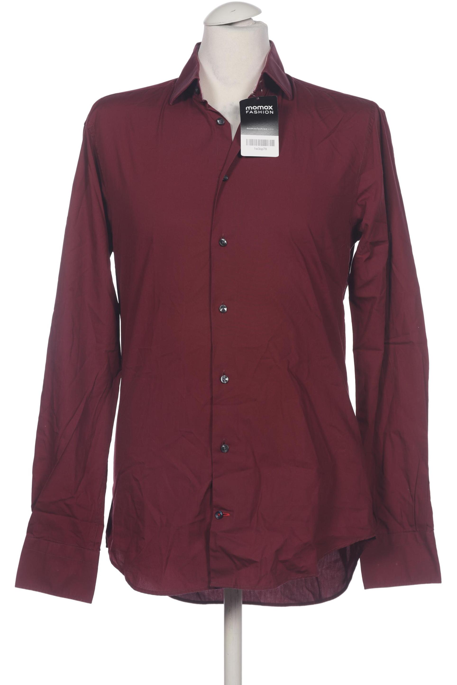 

Tommy Hilfiger Tailored Herren Hemd, bordeaux, Gr. 50