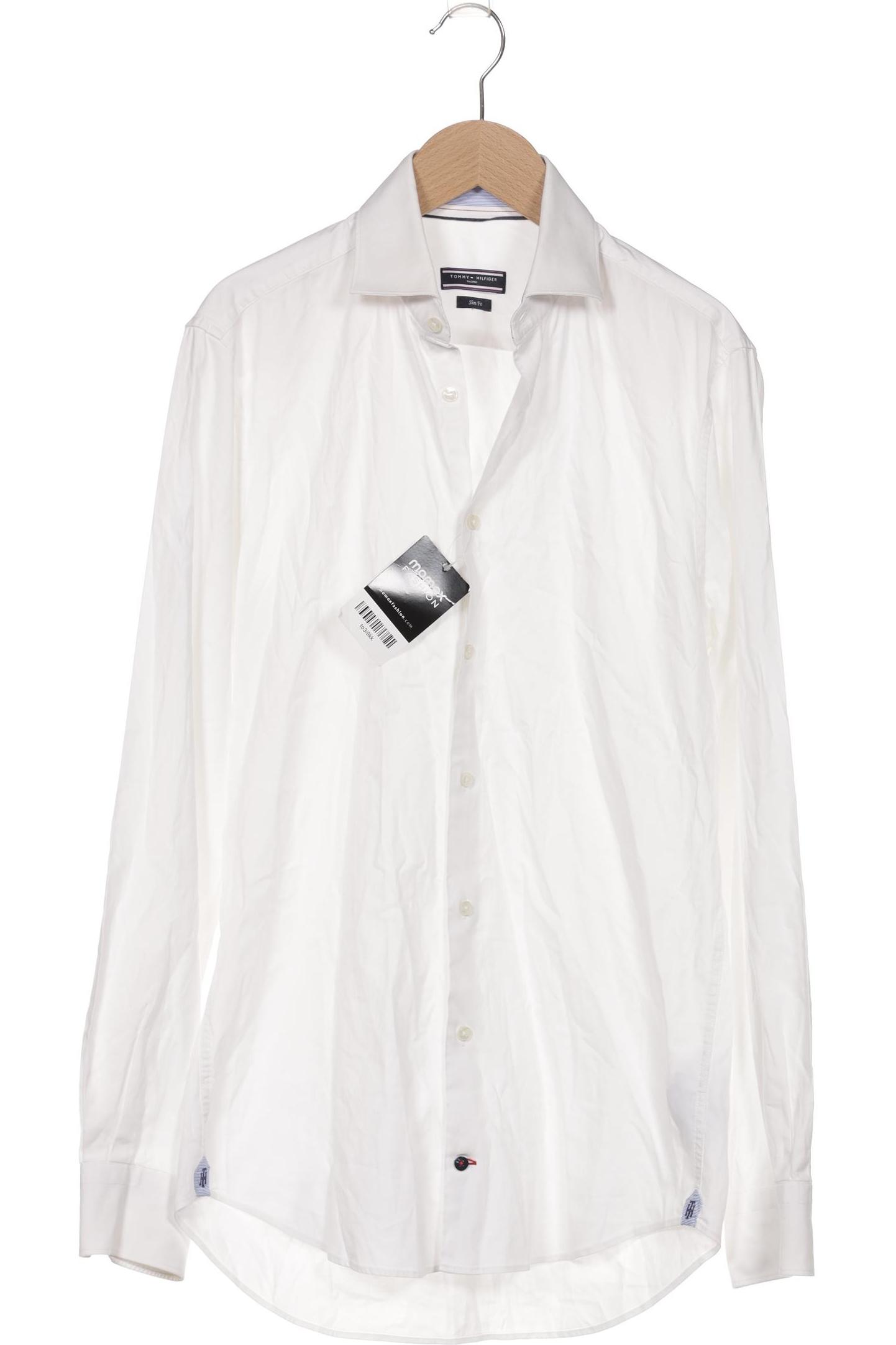 

Tommy Hilfiger Tailored Herren Hemd, weiß, Gr. 46