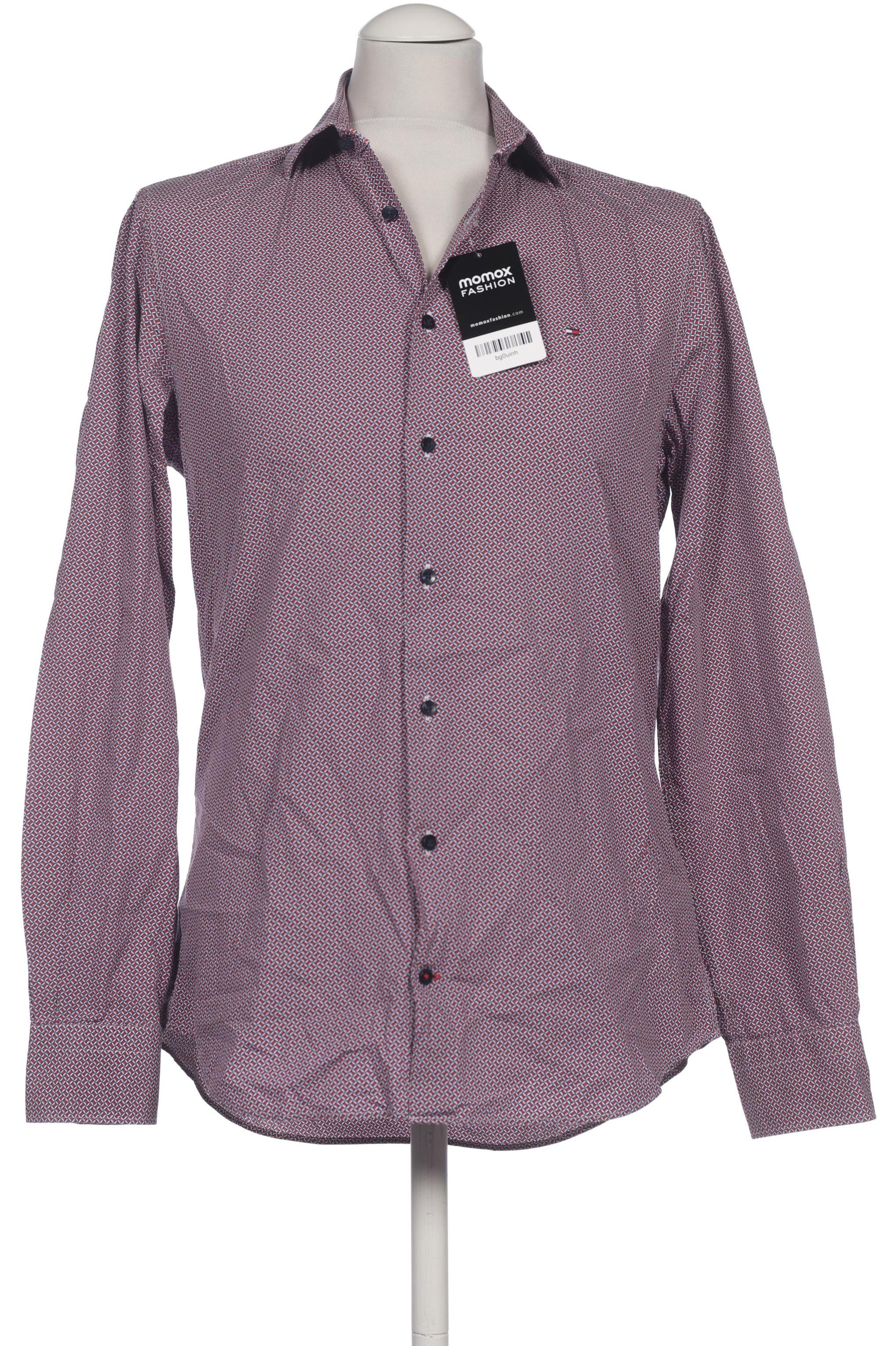 

Tommy Hilfiger Tailored Herren Hemd, bordeaux, Gr. 50