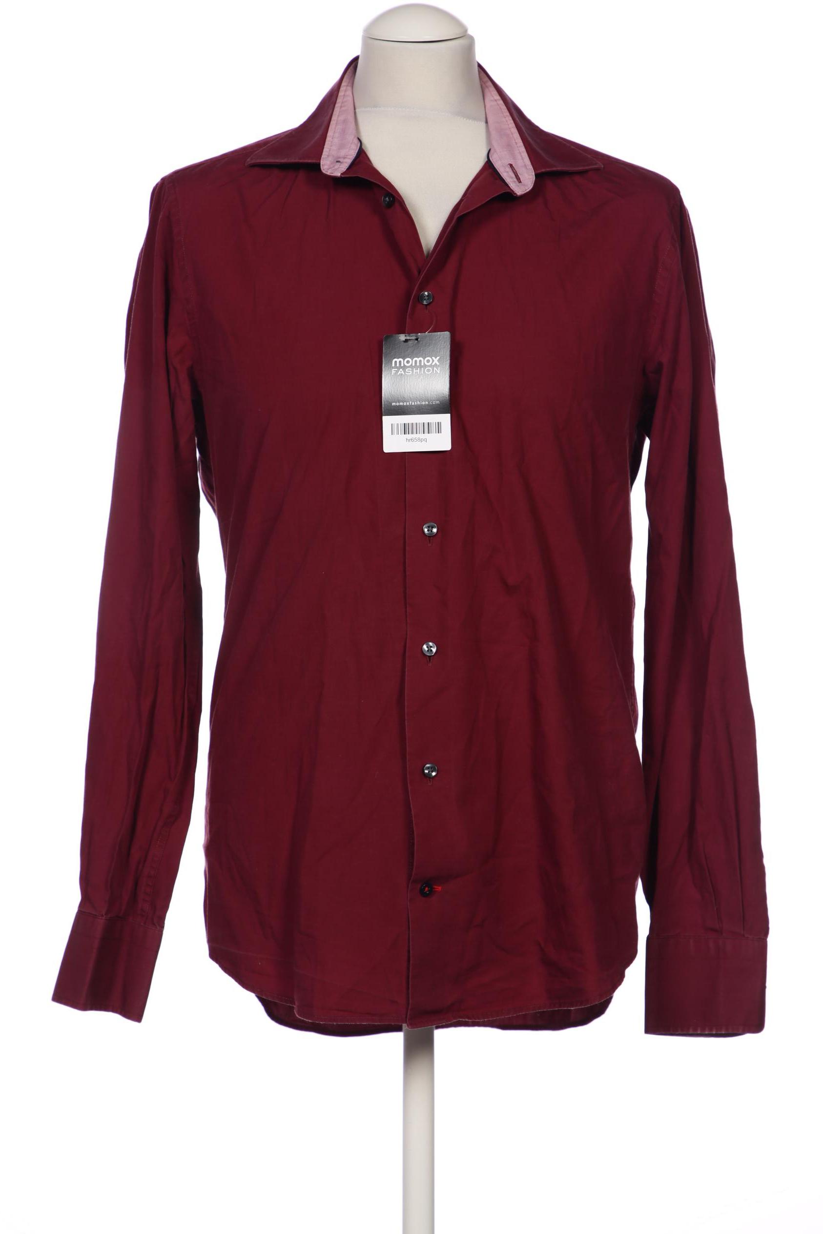 

Tommy Hilfiger Tailored Herren Hemd, bordeaux, Gr. 50