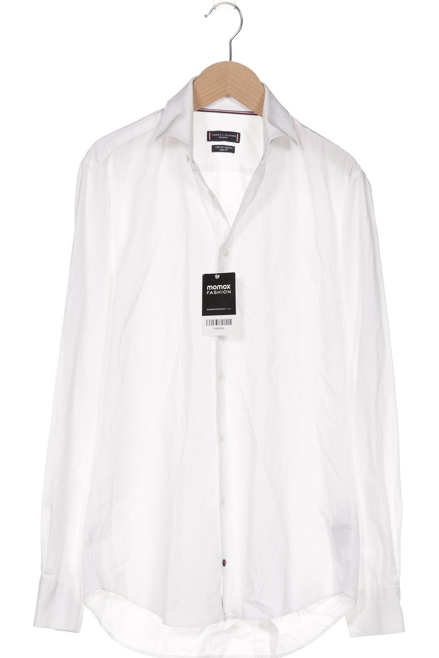 

Tommy Hilfiger Tailored Herren Hemd, weiß, Gr. 46