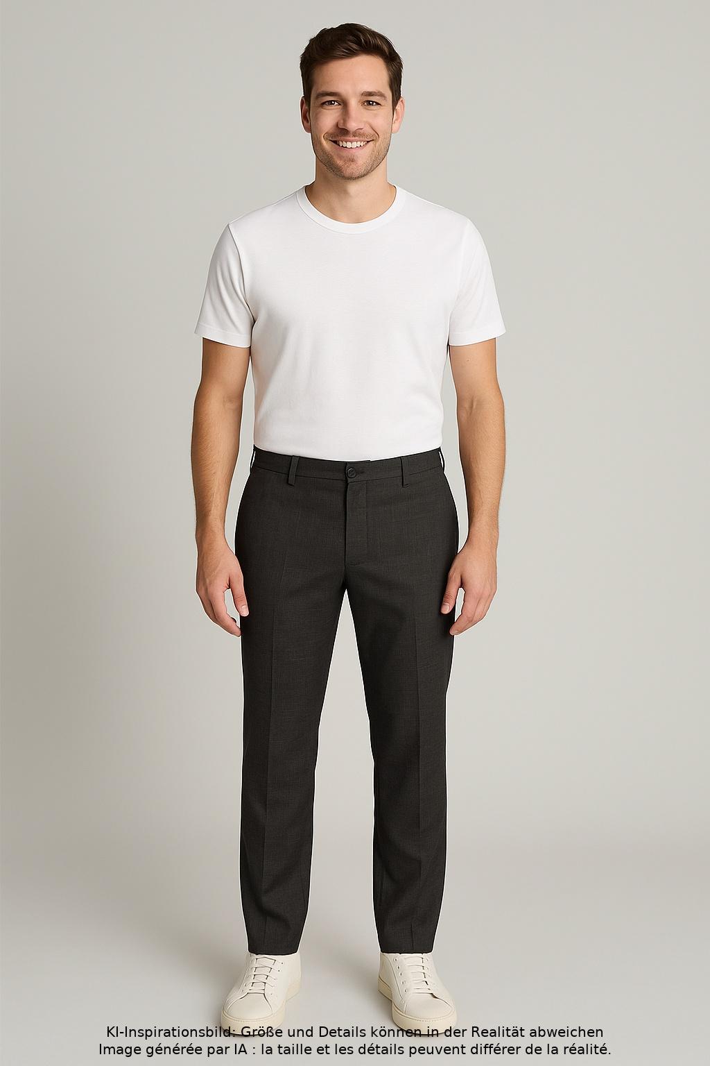 

Tommy Hilfiger Tailored Herren Stoffhose, grau, Gr. 50