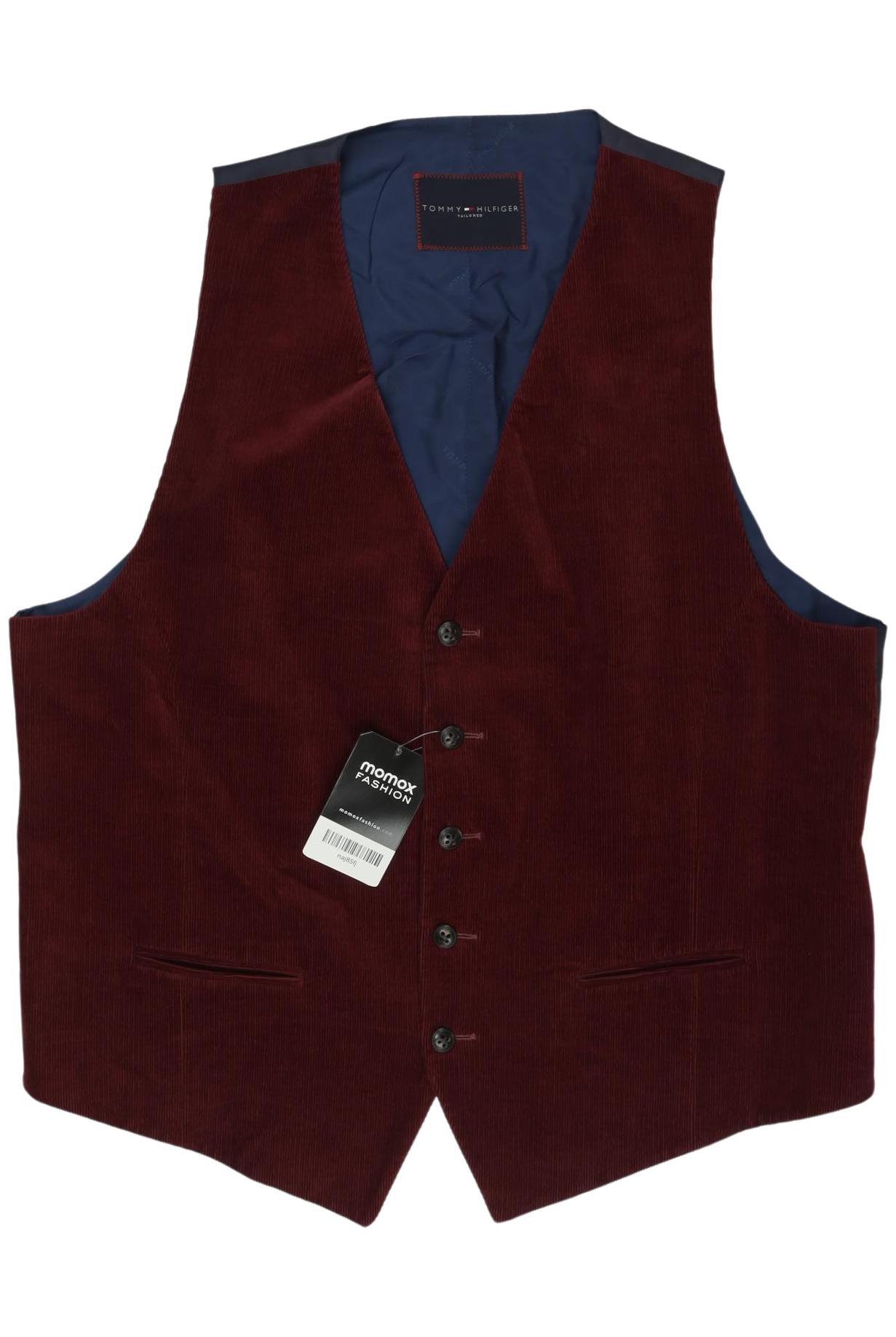 

Tommy Hilfiger Tailored Herren Weste, bordeaux, Gr. 52