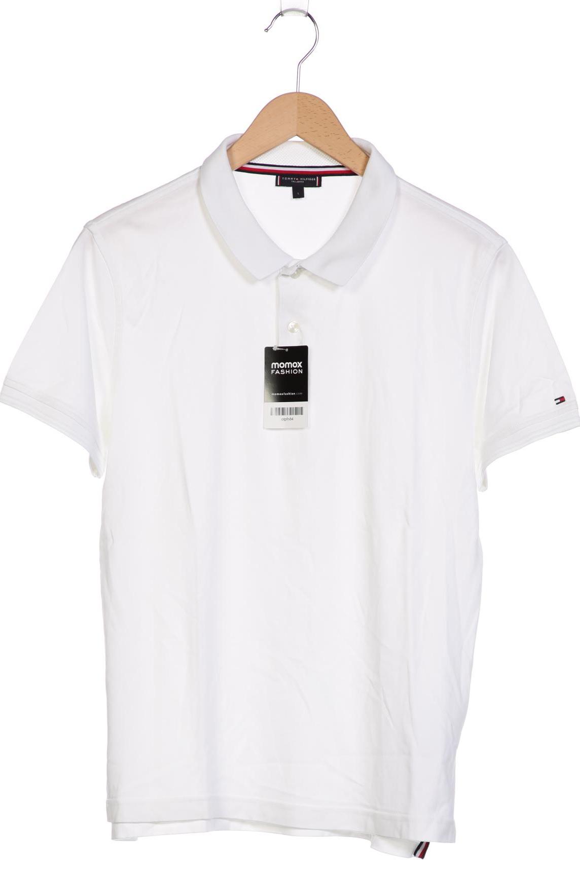 

Tommy Hilfiger Tailored Herren Poloshirt, weiß, Gr. 52