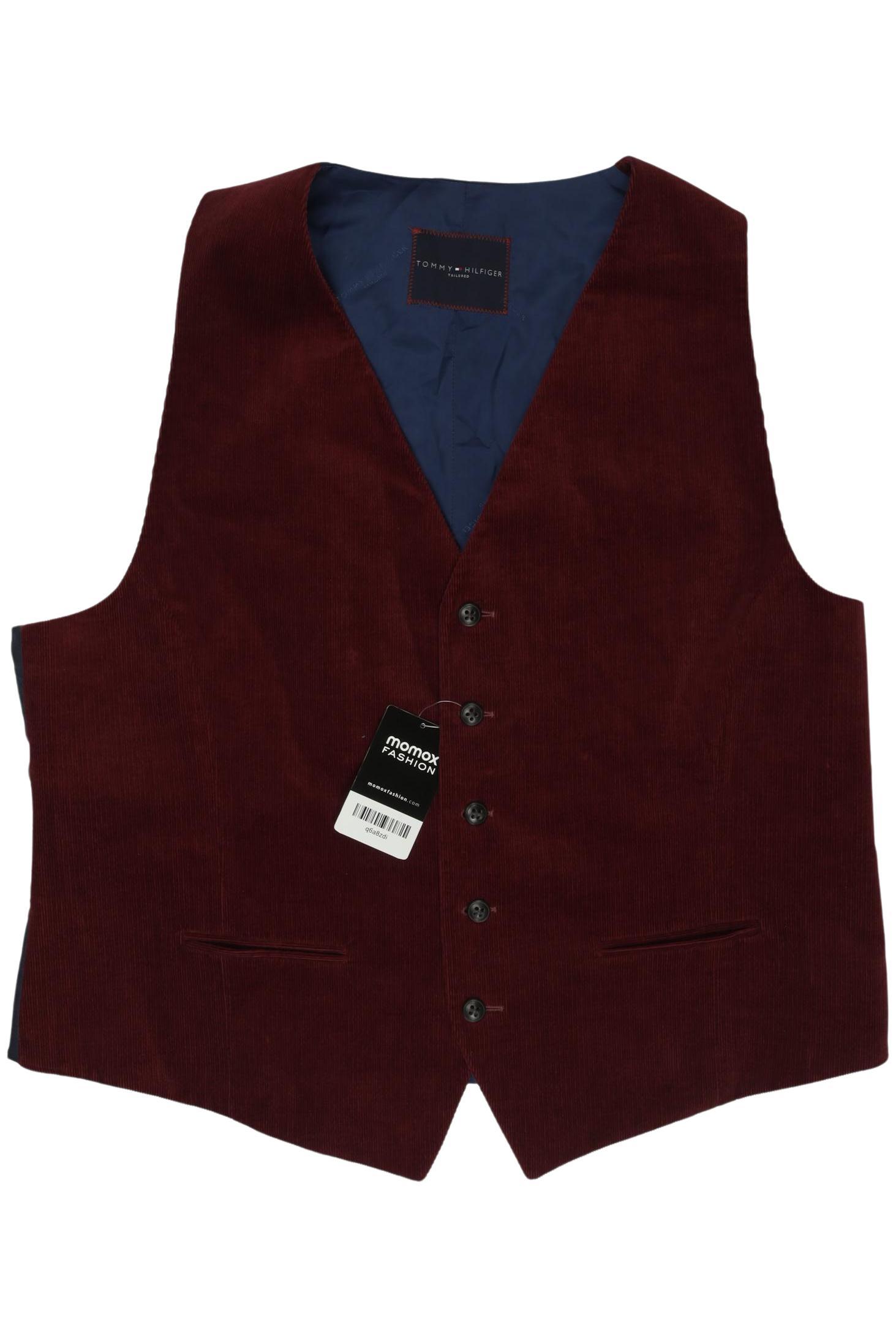 

Tommy Hilfiger Tailored Herren Weste, bordeaux, Gr. 52