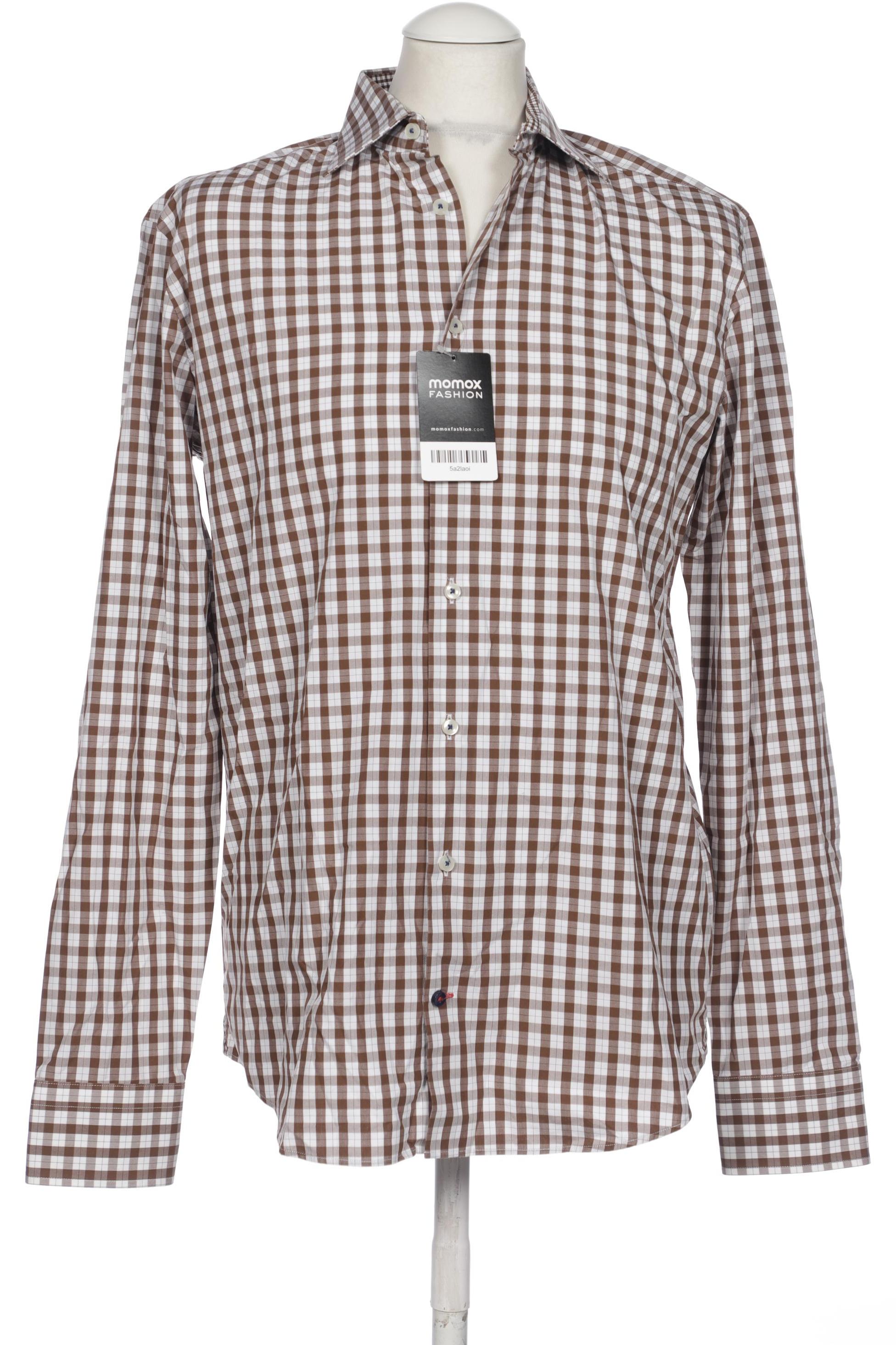 

Tommy Hilfiger Tailored Herren Hemd, braun, Gr. 48