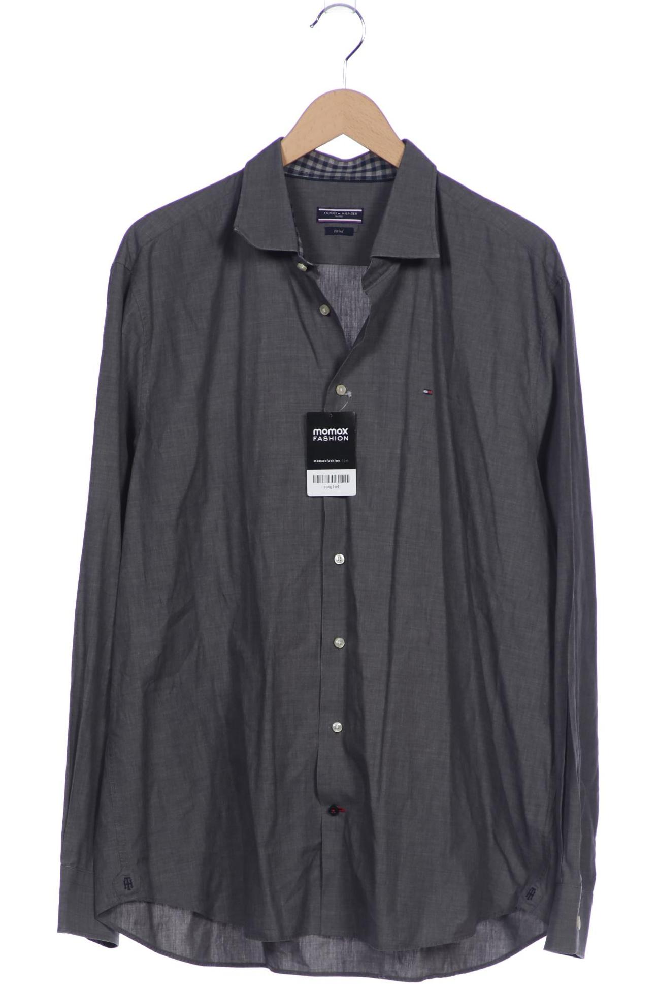 

Tommy Hilfiger Tailored Herren Hemd, grau, Gr. 56