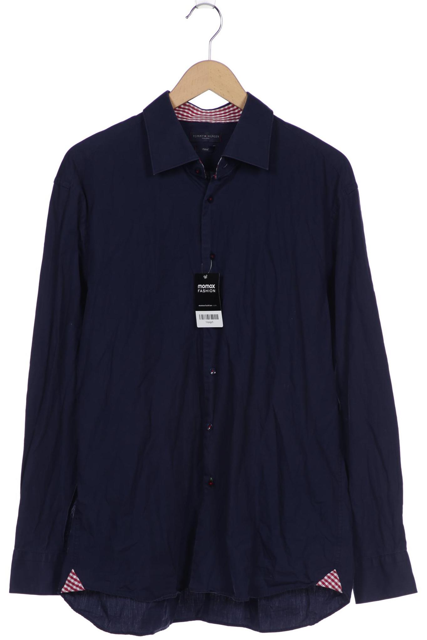 

Tommy Hilfiger Tailored Herren Hemd, marineblau