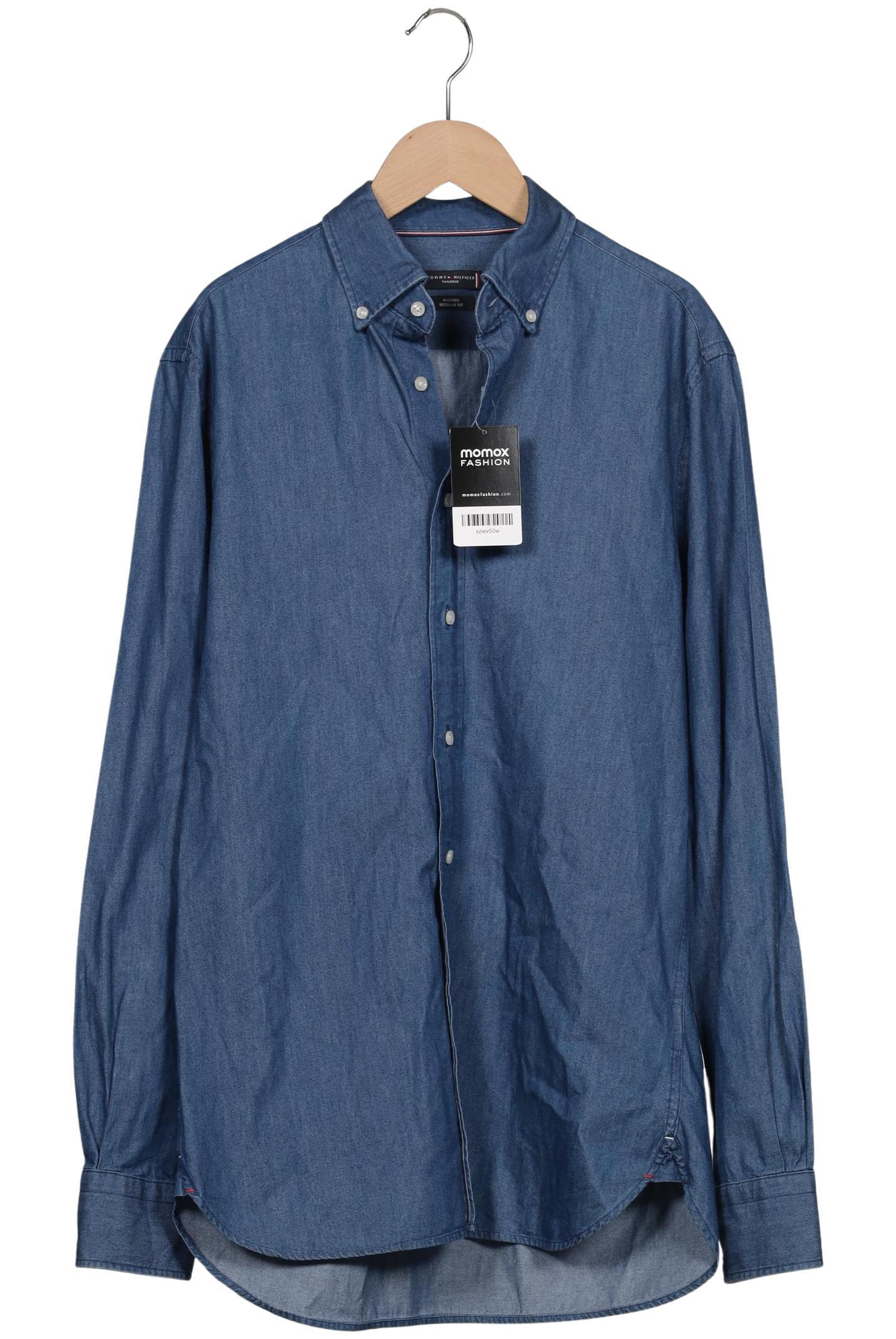 

Tommy Hilfiger Tailored Herren Hemd, blau, Gr. 46